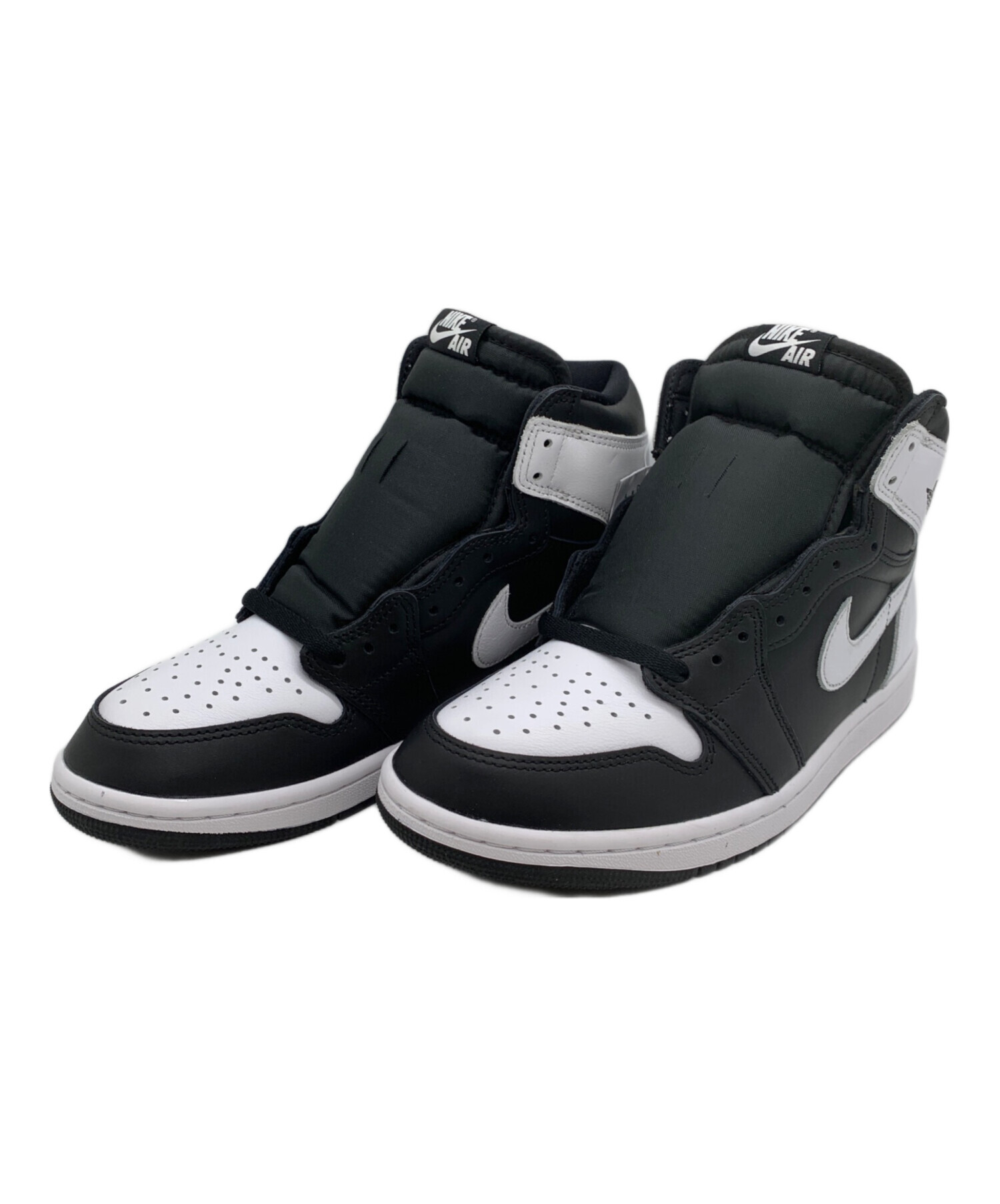 中古・古着通販】NIKE (ナイキ) ハイカットスニーカー ブラック 