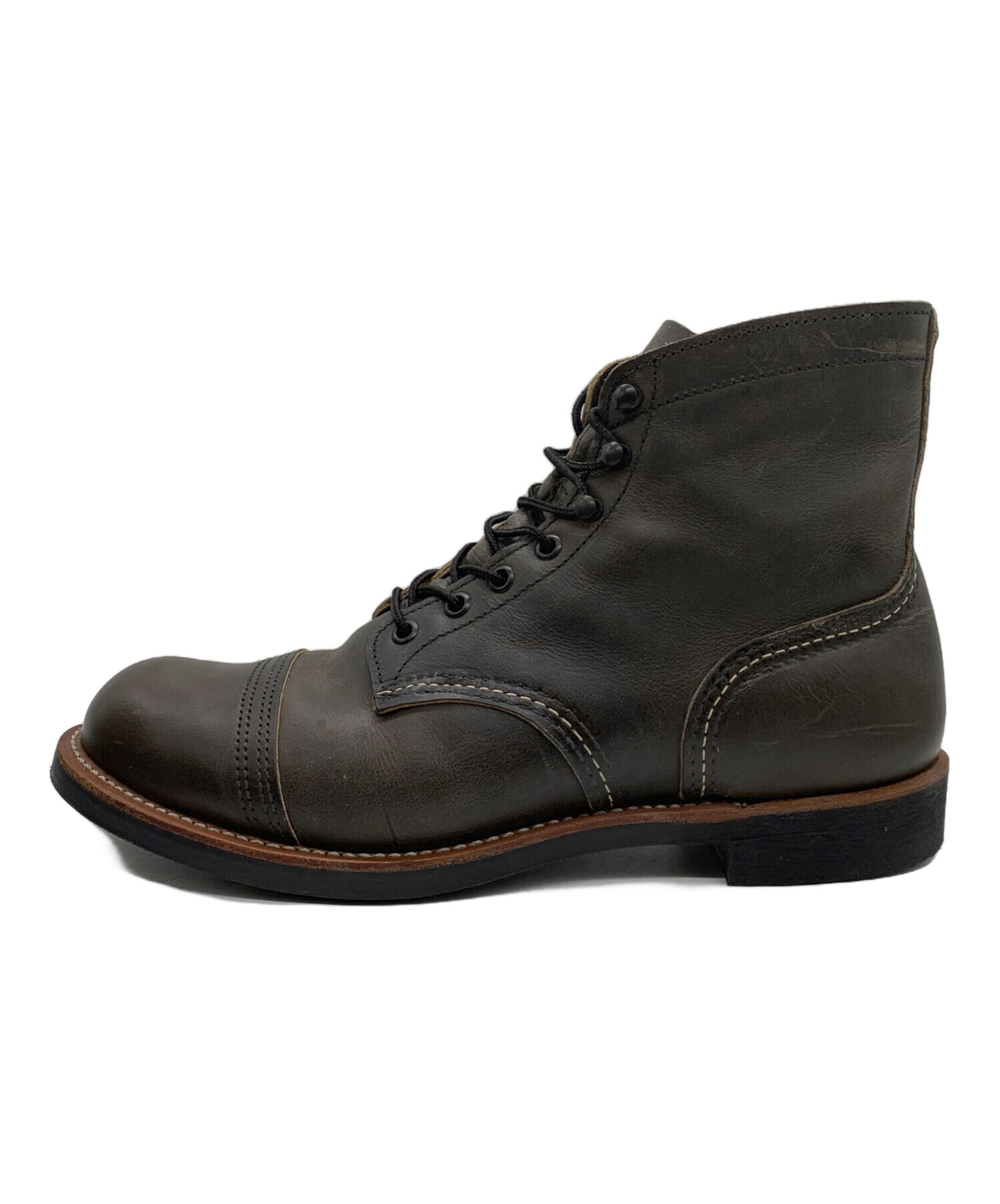 中古・古着通販】RED WING (レッドウィング) レザーブーツ ダーク
