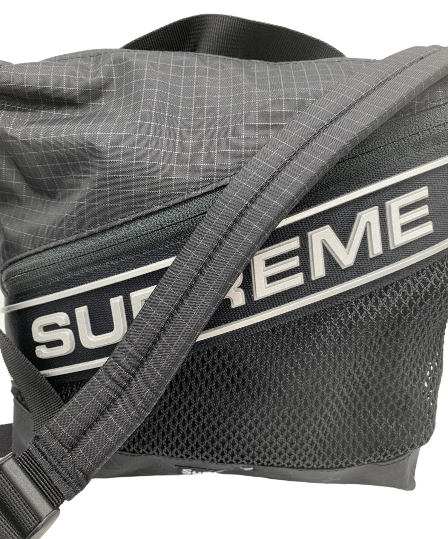 中古・古着通販】SUPREME (シュプリーム) ショルダーバッグ ブラック