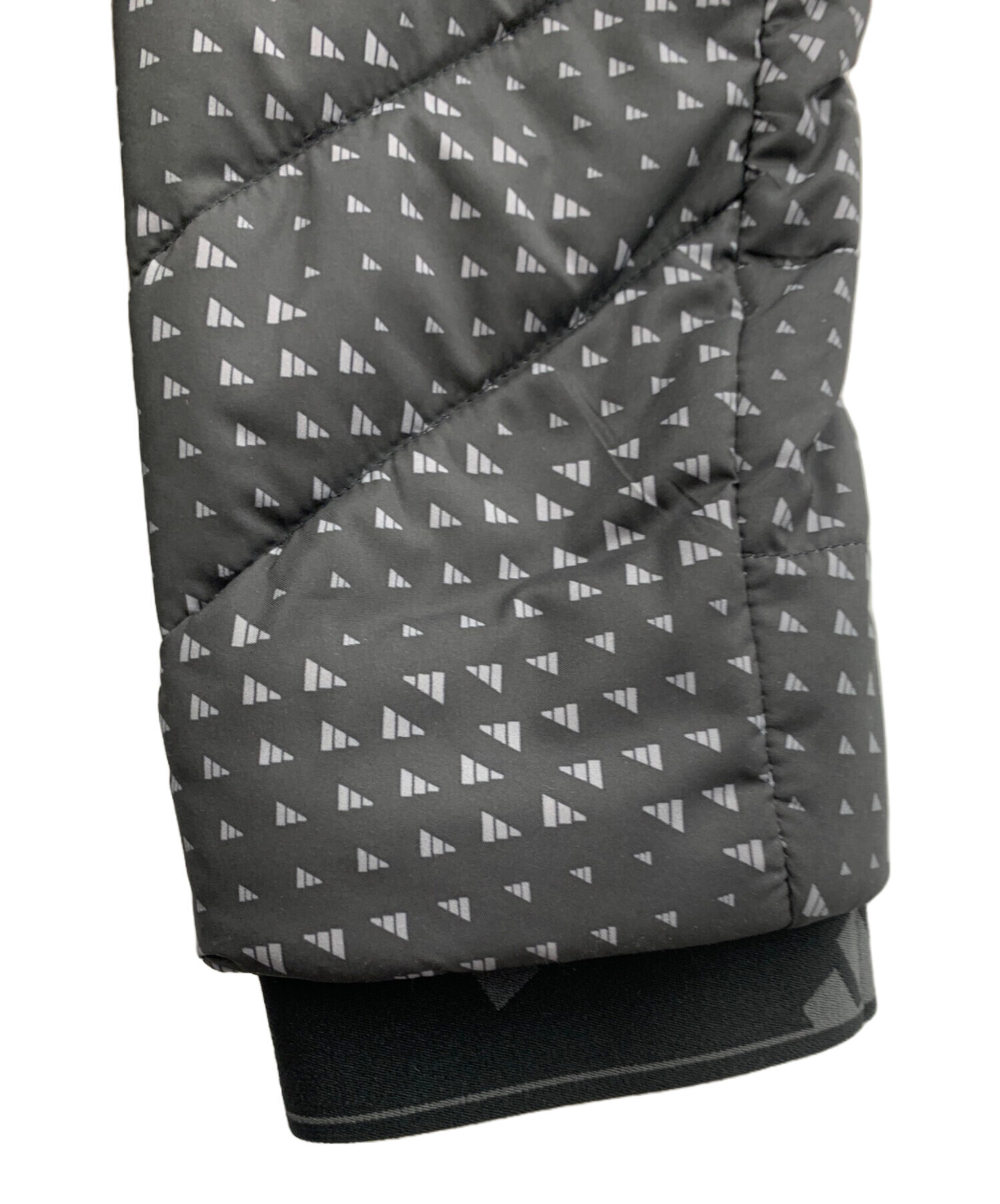 アディダス ゴルフ 定価35,200円 ブラック 中綿ダウンセットアップ 中古・古着通販】adidas (アディダス) ゴルフウェア(トップス