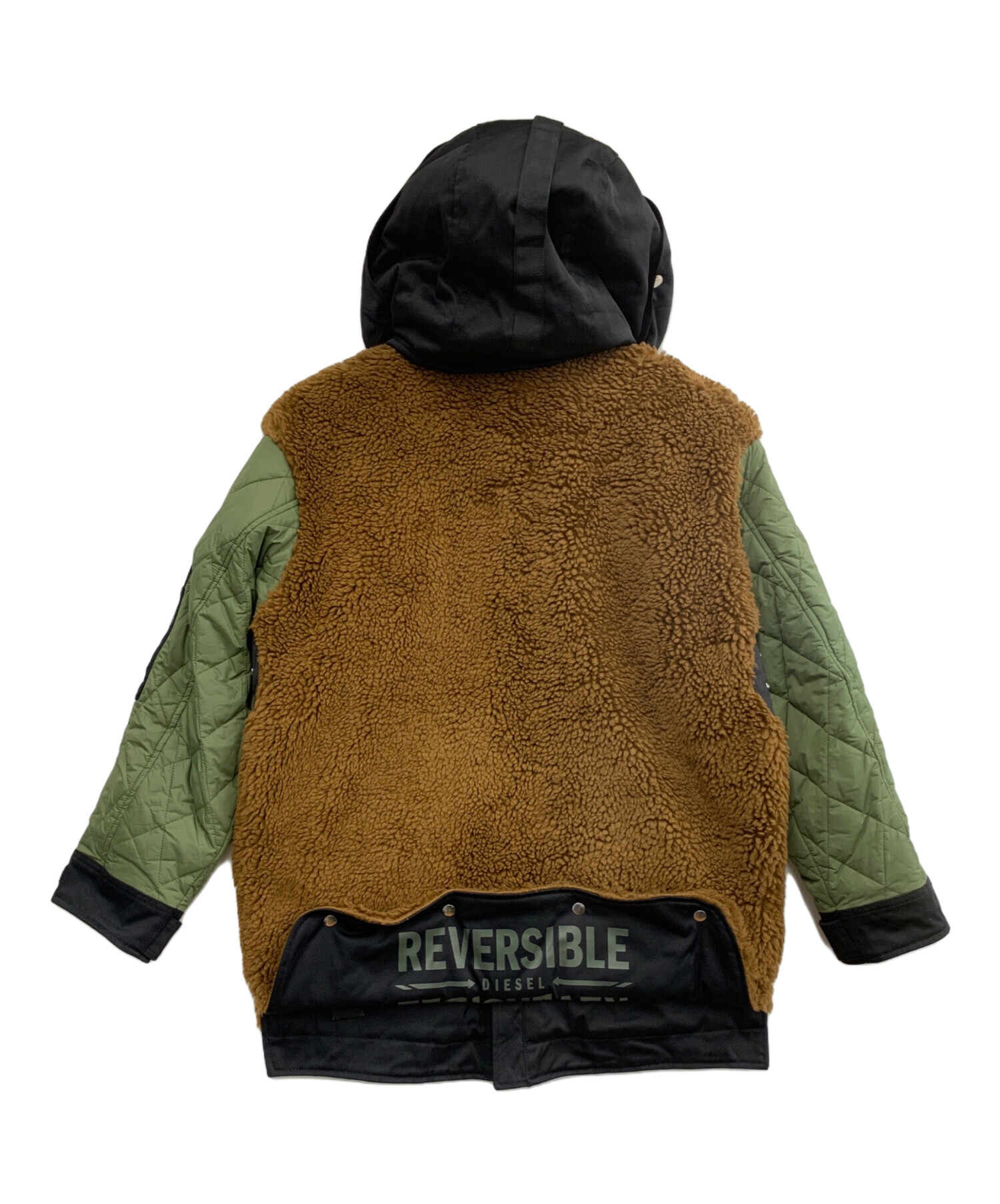 中古・古着通販】DIESEL (ディーゼル) リバーシブルボアコート