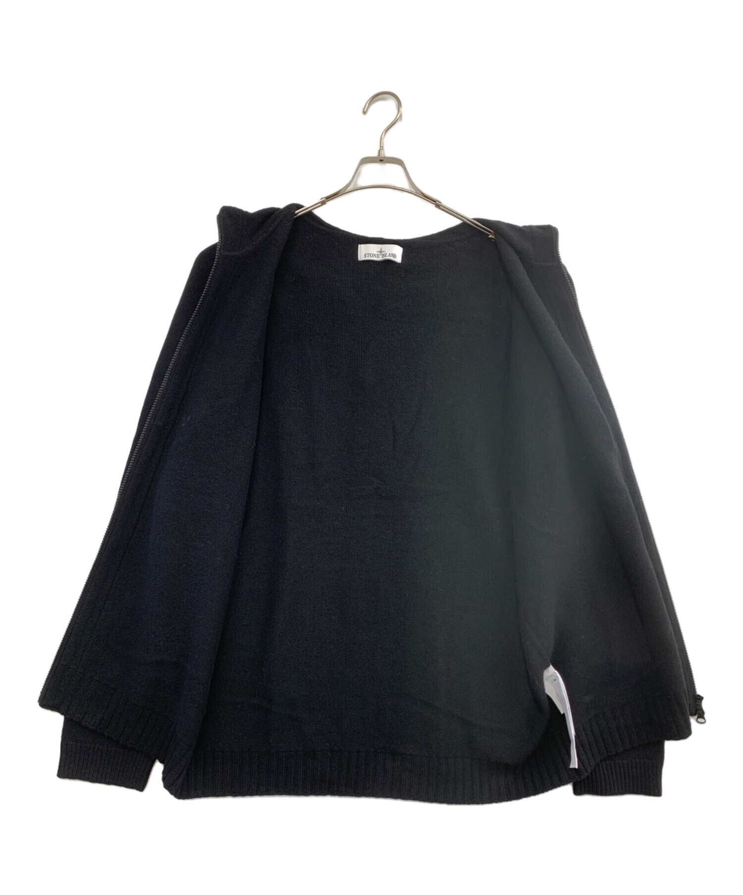 中古・古着通販】STONE ISLAND (ストーンアイランド) ニットジップ 