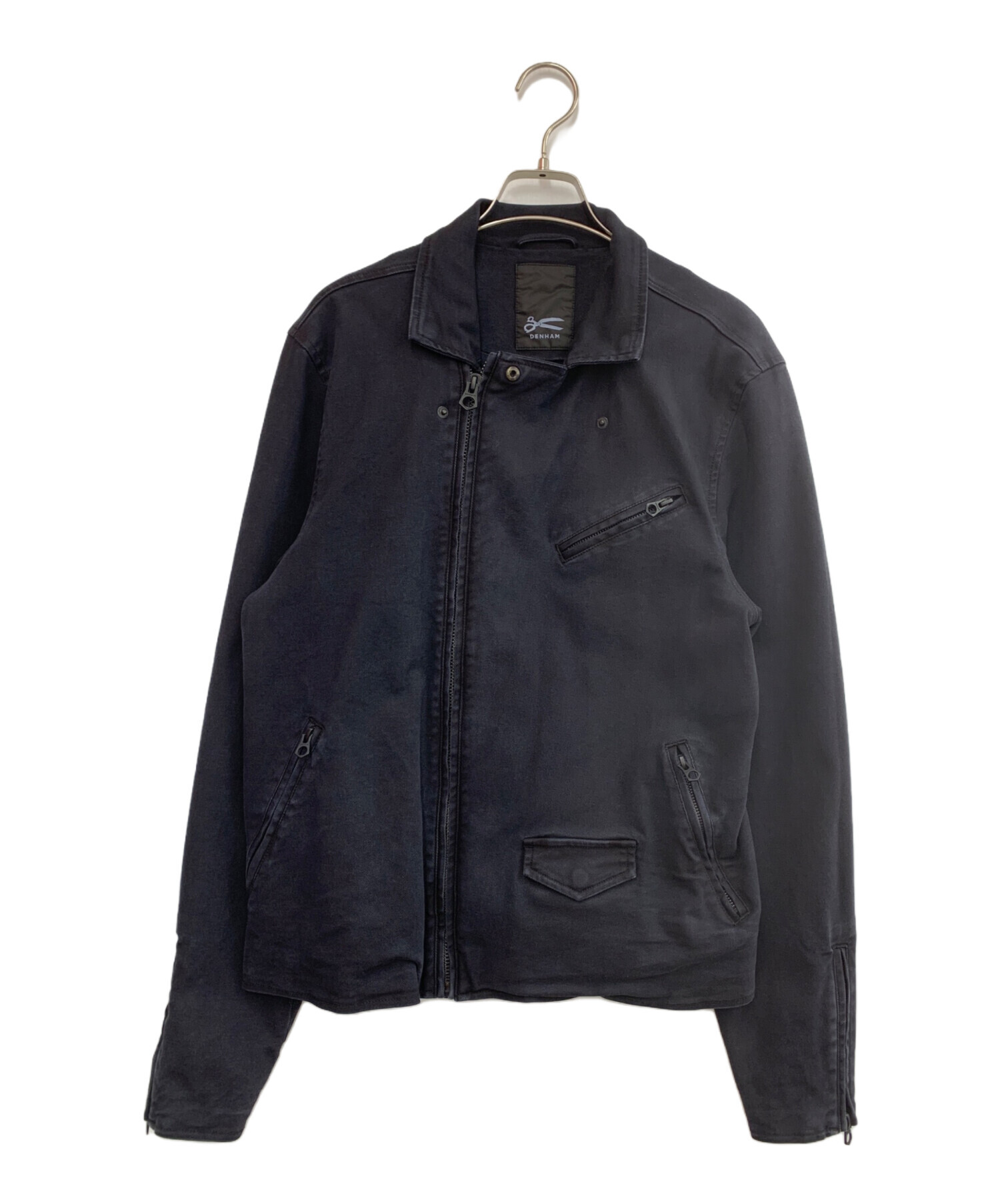 中古・古着通販】Denham (デンハム) デニムジャケット ブラック サイズ 