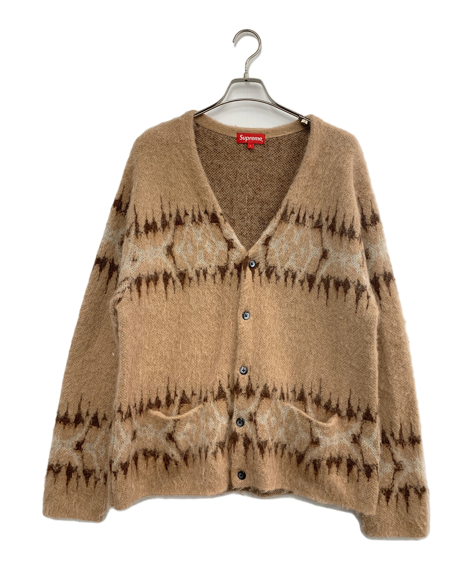 激レア】SUPREME シュプリーム モヘアカーディガン 完売モデル ゆるだ