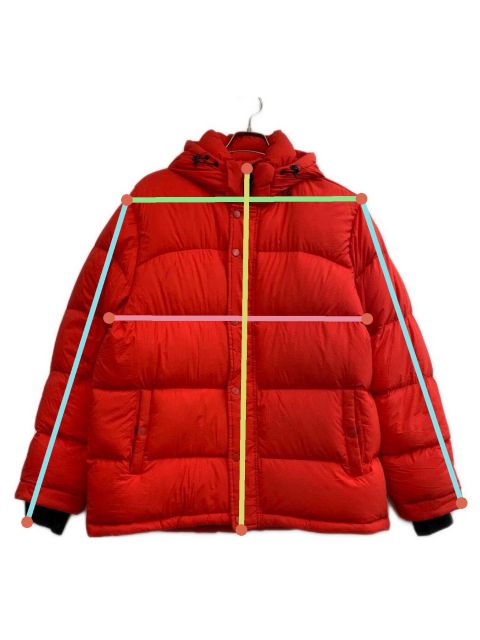 値下げ！　新品未使用タグ付きarchivio フルジップ ブルゾン 36レッド 中古・古着通販】Aritzia (アリツィア) ダウンジャケット レッド