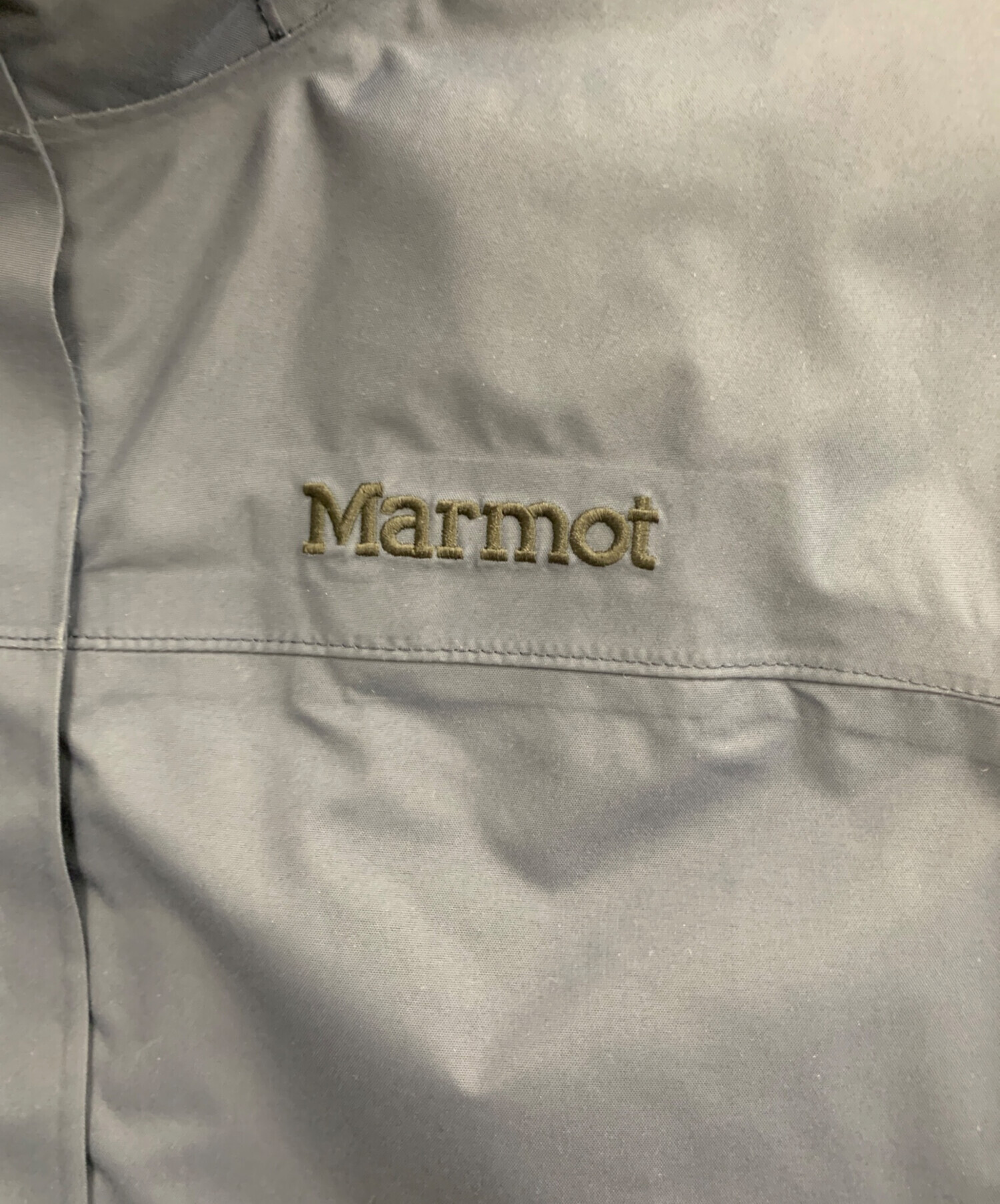 中古・古着通販】MARMOT (マーモット) ナイロンジャケット ネイビー 