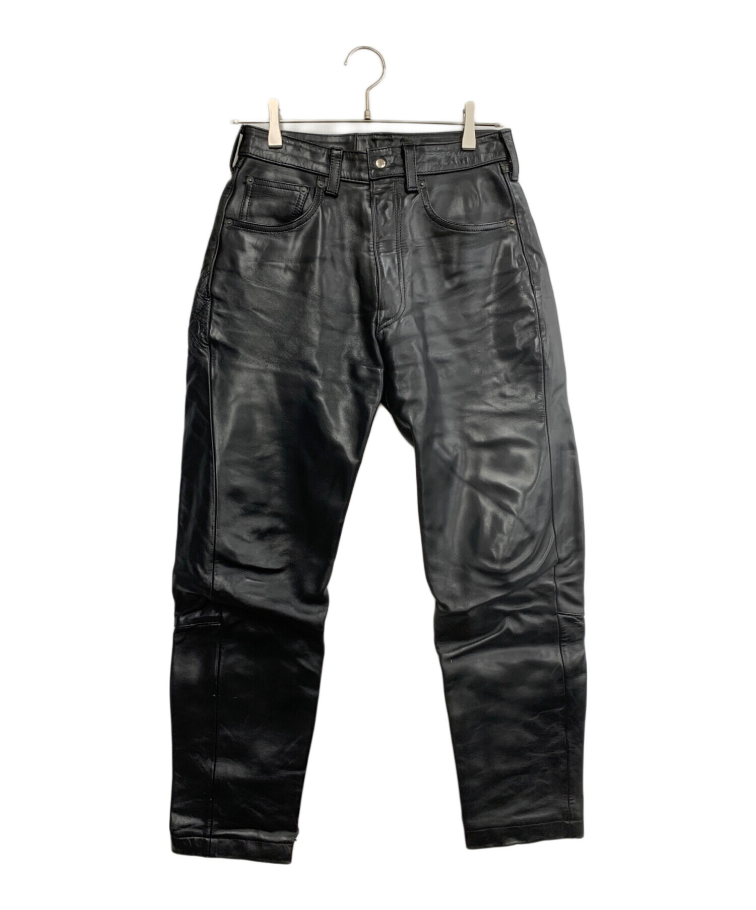 03040505出品 中古・古着通販】Wind Armor (ウィンドアーマー) レザーパンツ