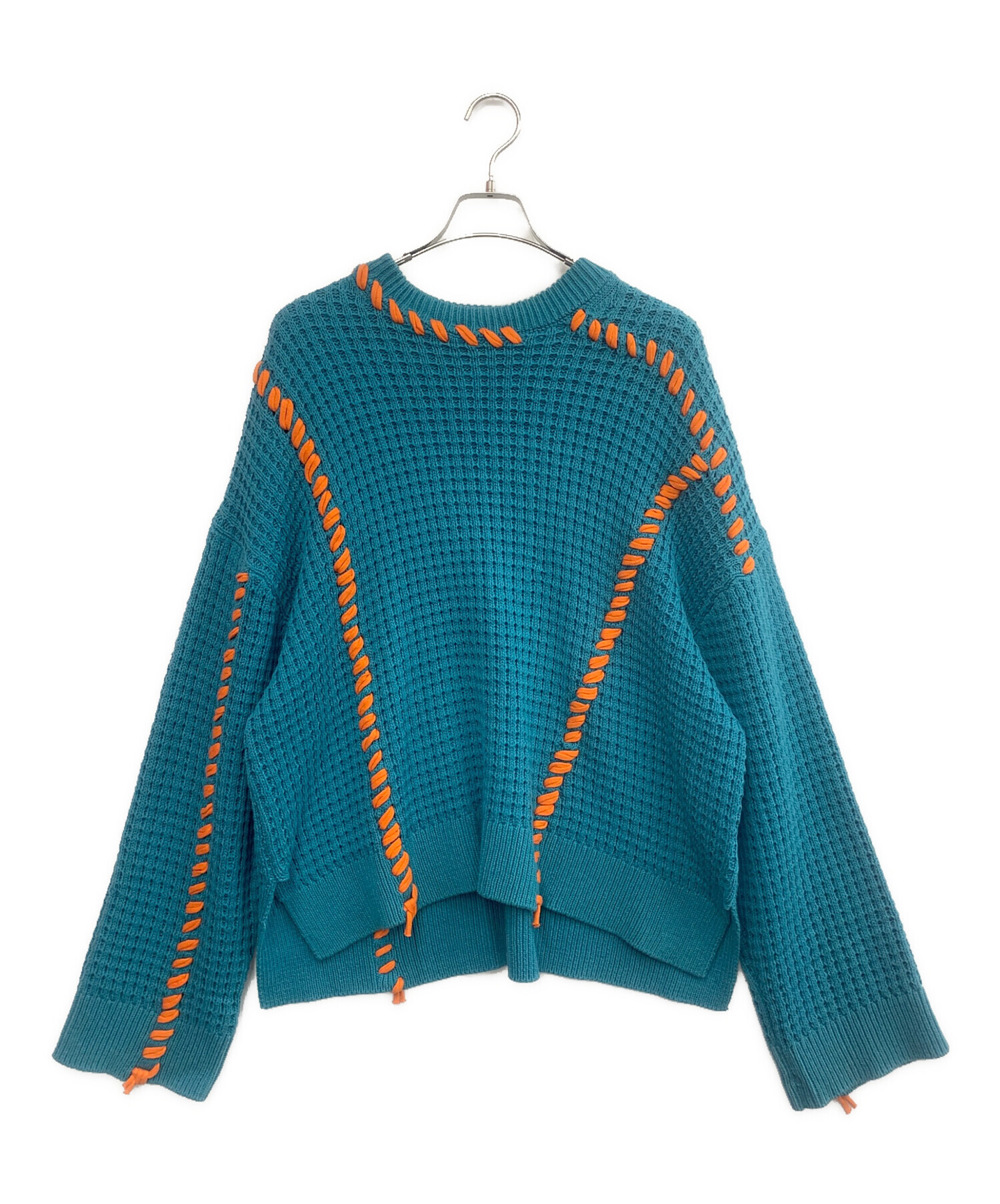 中古・古着通販】MAISON SPECIAL (メゾンスペシャル) ニット ブルー