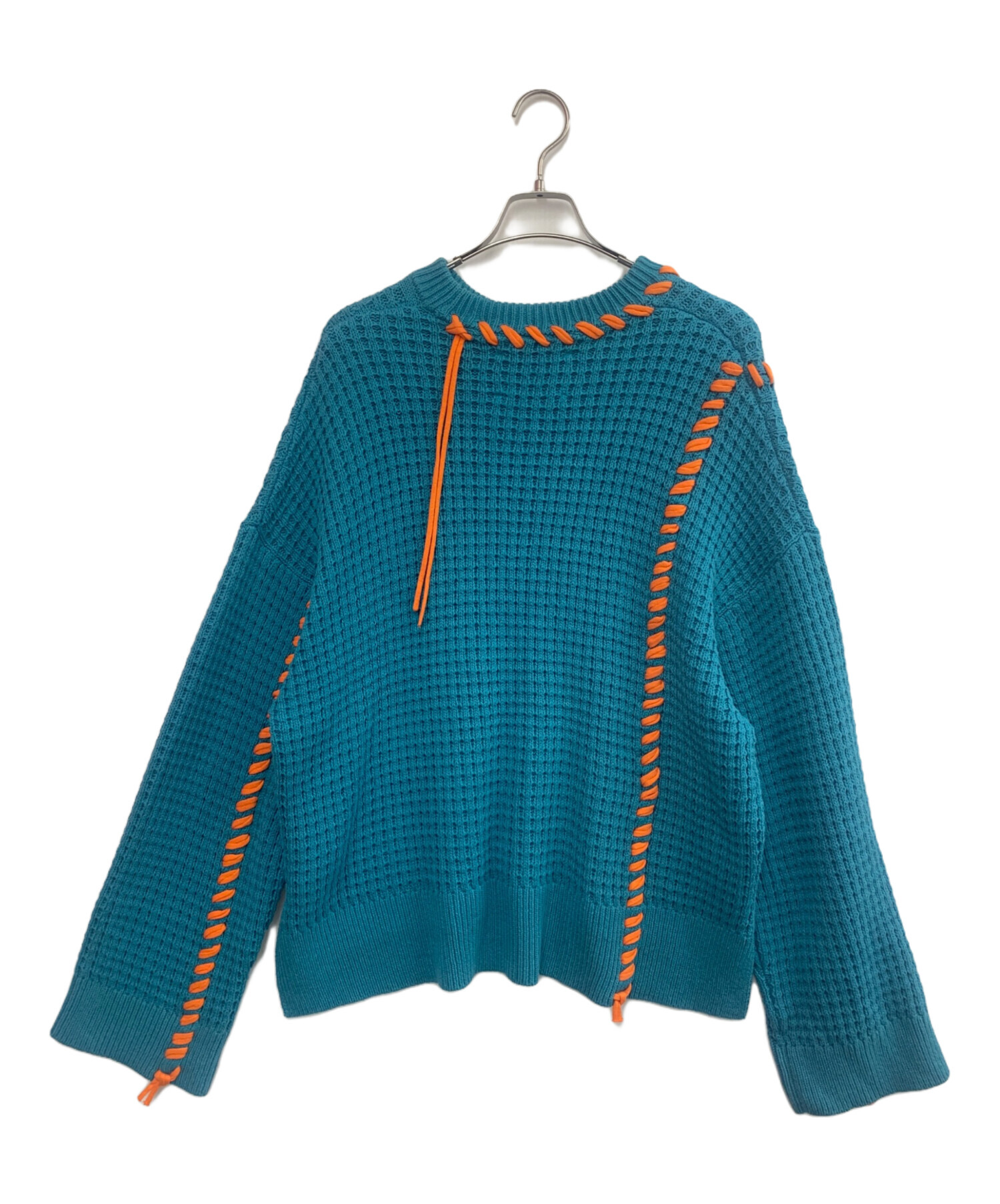 中古・古着通販】MAISON SPECIAL (メゾンスペシャル) ニット ブルー 