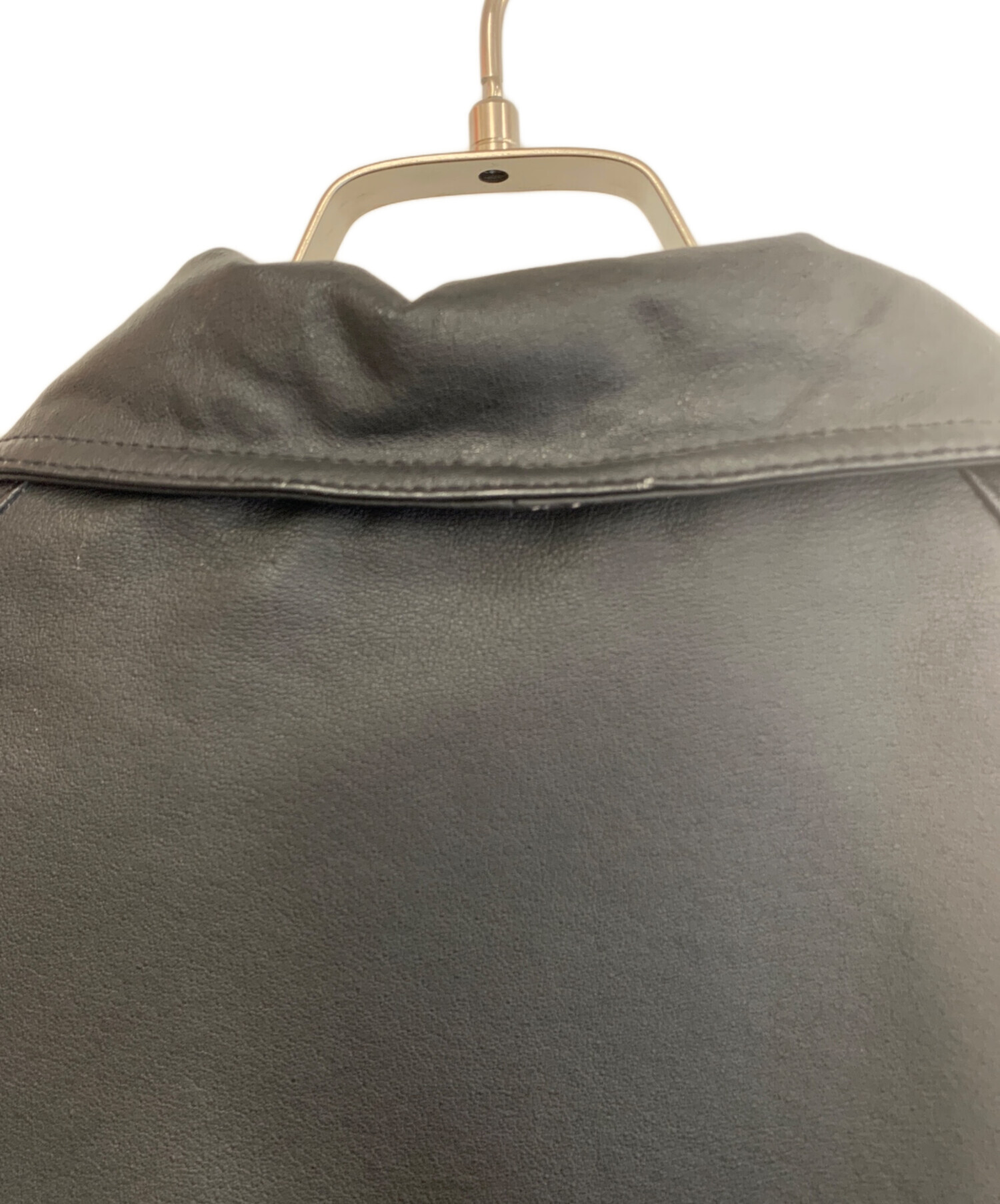 中古・古着通販】wilsons (ウィルソンズ) レザージャケット ブラック