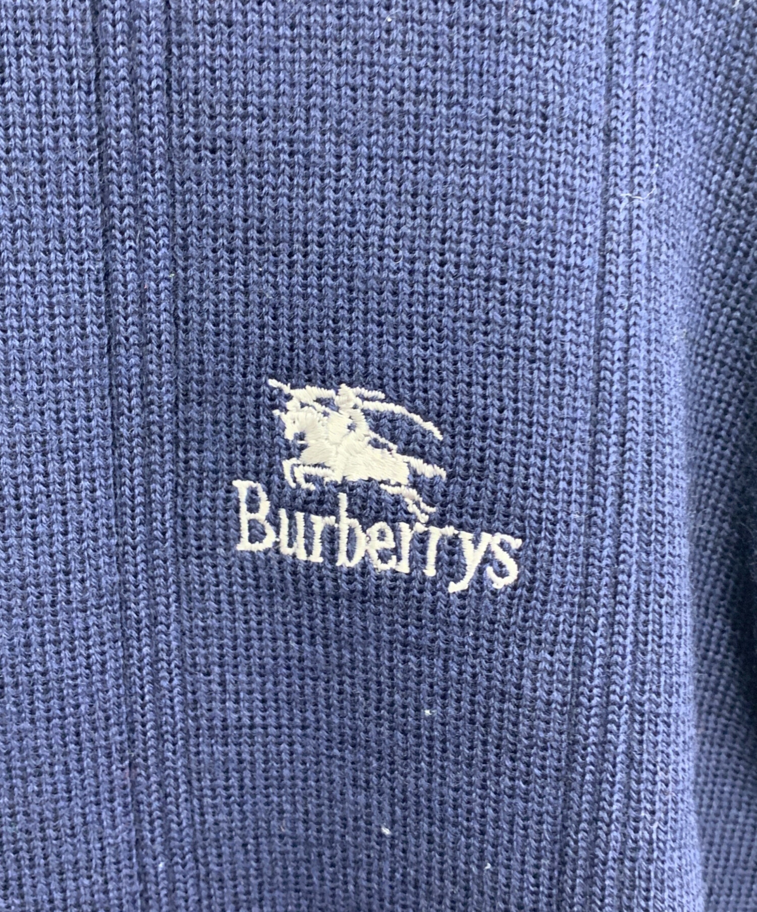 中古・古着通販】Burberry's (バーバリーズ) エルボーパッチニット