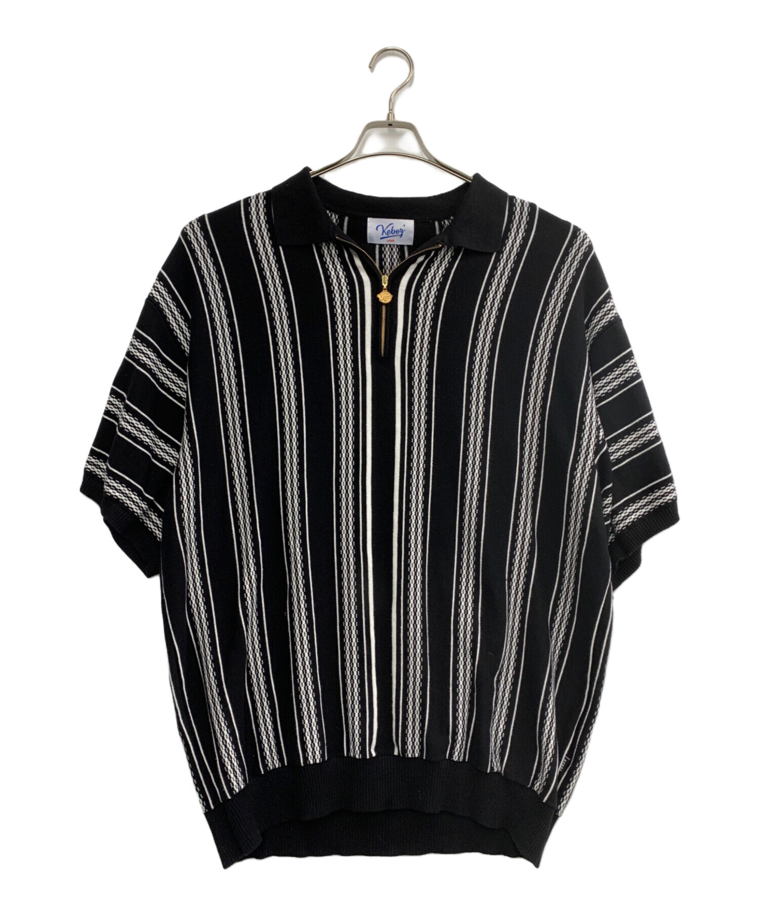 未使用！ラジボープ 150g 中古・古着通販】KEBOZ (ケボズ) 半袖ニットポロシャツ ホワイト