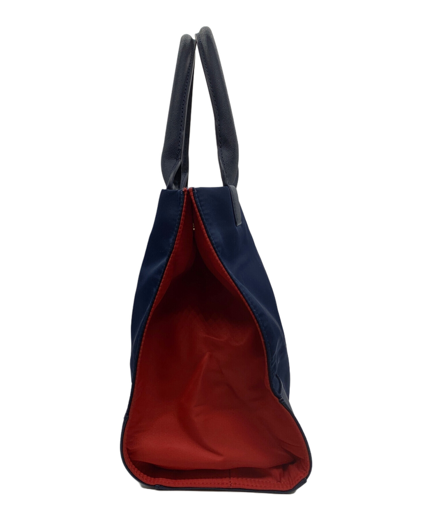 中古・古着通販】TORY BURCH (トリーバーチ) ハンドバッグ ネイビー 
