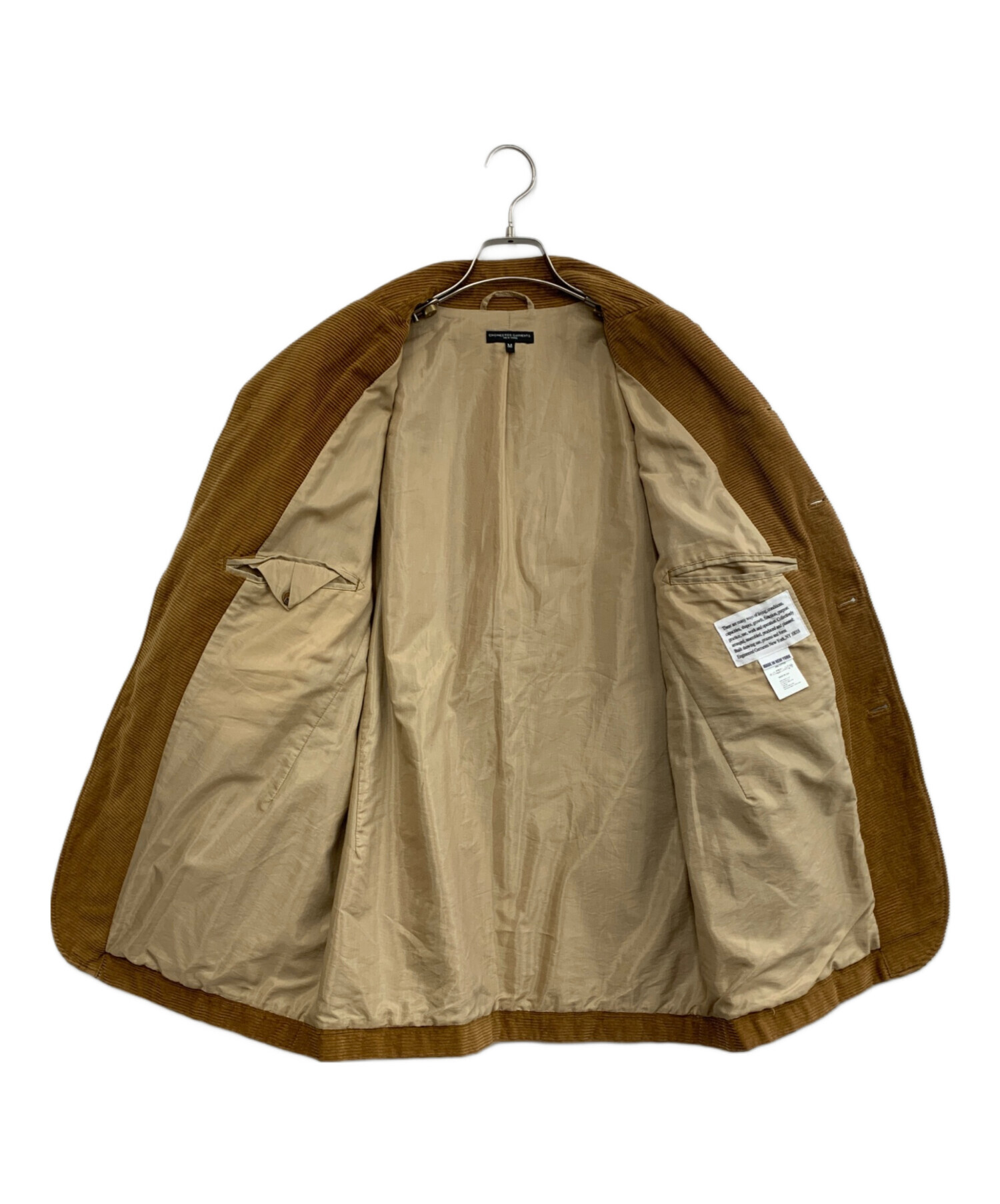 ENGINEERED GARMENTS コーデュロイジャケット M Engineered Garments / Corduroy Setup | Dresswell（ドレスウェル）