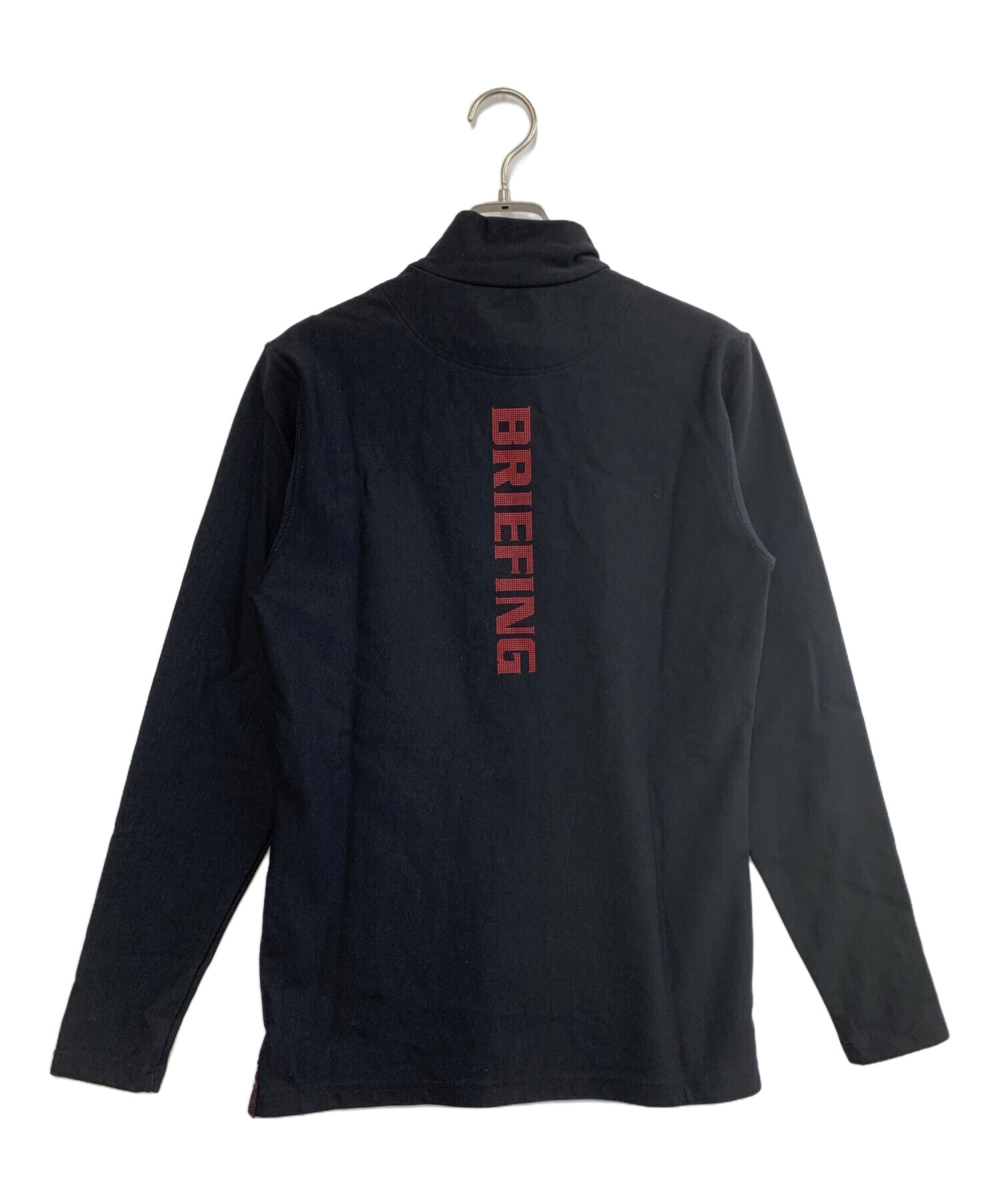 BRIEFING ブリーフィング　長袖カットソー　トップス　黒　XS 中古・古着通販】BRIEFING (ブリーフィング) 長袖カットソー ブラック