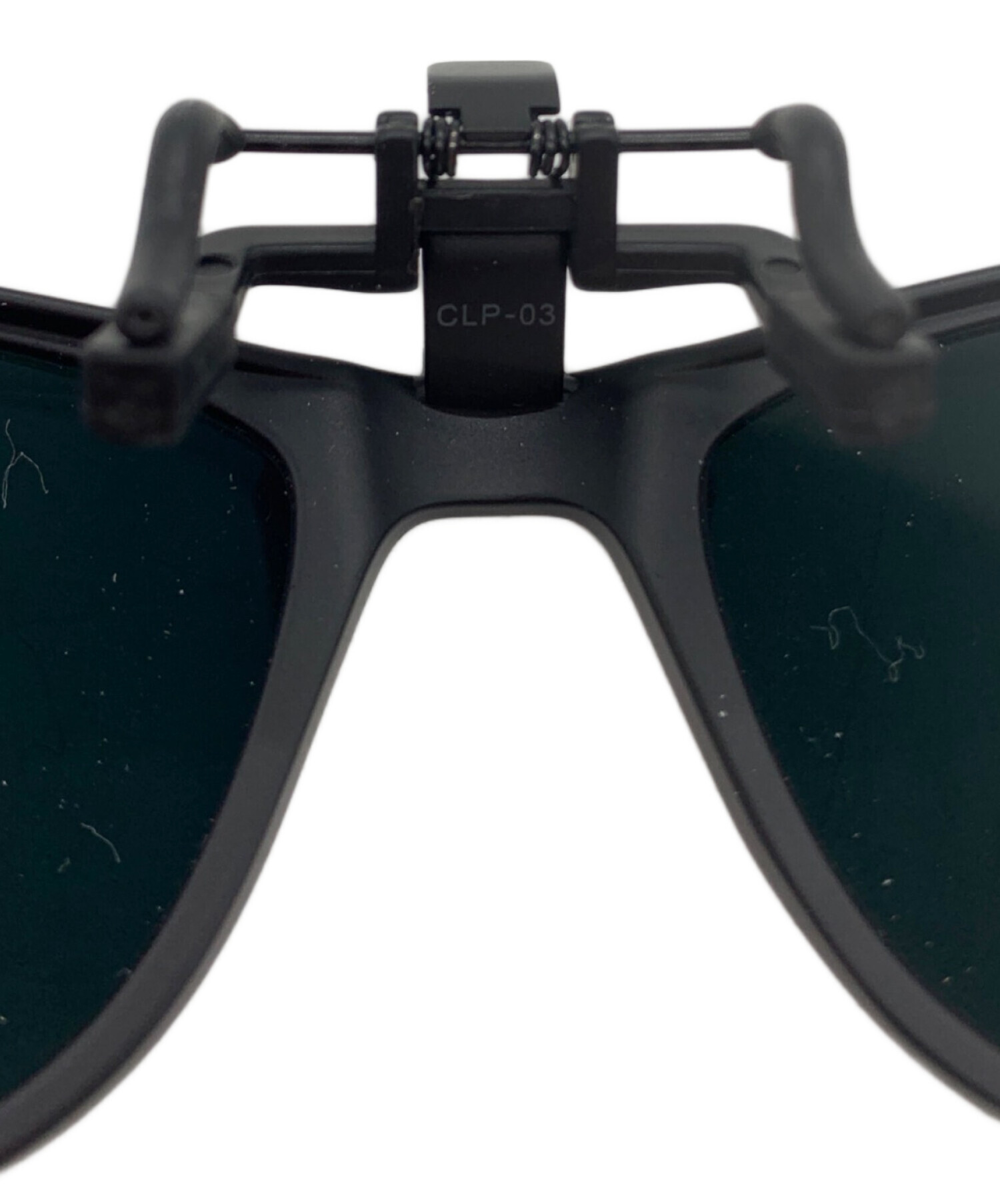 TALEX タレックス ブラッククリップオンサングラス、ケース付き。 中古・古着通販】TALEX (タレックス) クリップオンサングラス ブラック