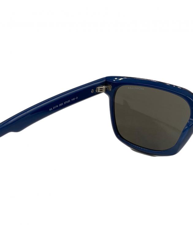 モンクレール ML0174 05X 57◻︎20 メンズ サングラス ブルー 中古・古着通販】MONCLER (モンクレール) サングラス ブルー｜ブランド