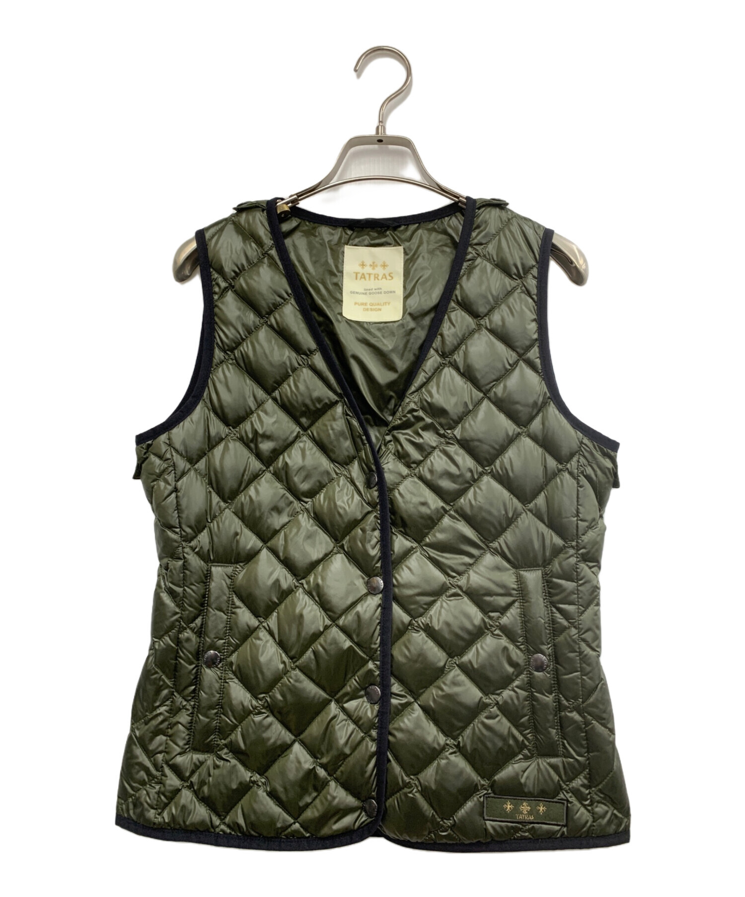 中古・古着通販】TATRAS (タトラス) トレンチコート カーキ サイズ:2