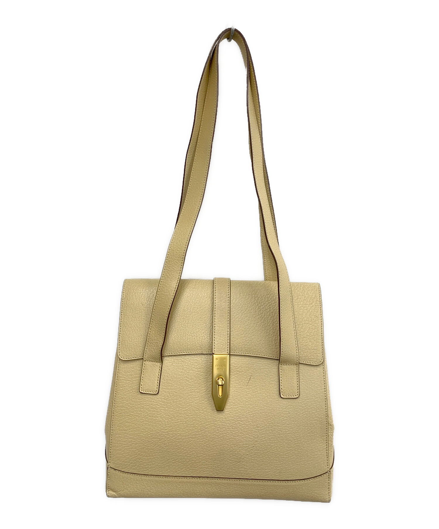 中古・古着通販】CELINE (セリーヌ) トートバッグ アイボリー 