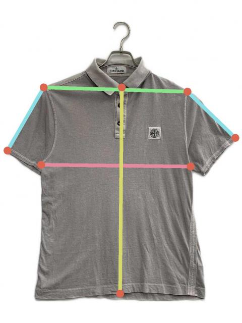 中古・古着通販】STONE ISLAND (ストーンアイランド) ポロシャツ