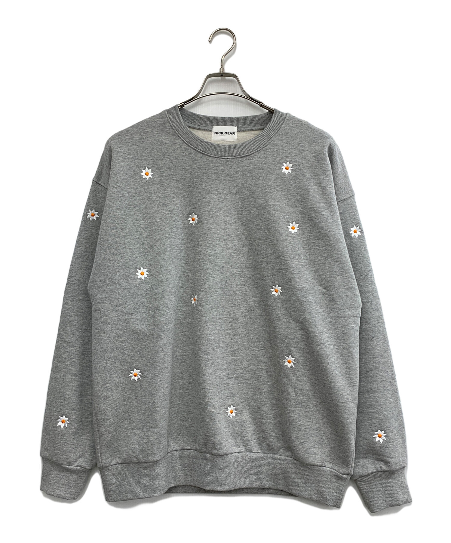 NICK GEAR firsthand 刺繍 スエット NICK NICK GEAR SP Flower HOODIE 