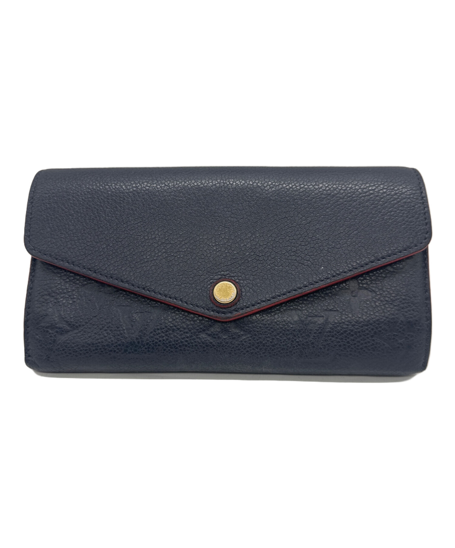 中古・古着通販】LOUIS VUITTON (ルイ ヴィトン) 長財布 ネイビー 