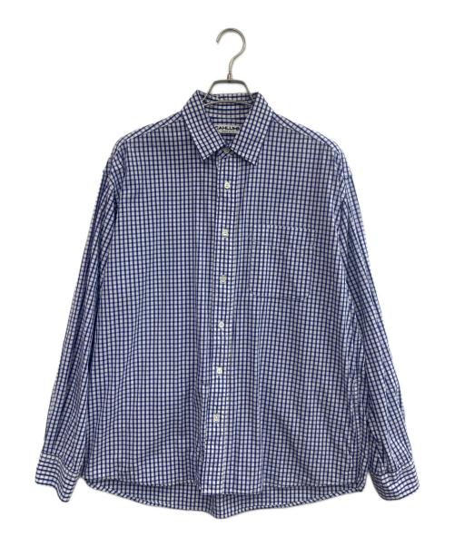 中古・古着通販】CAHLUMN (カウラム) 長袖シャツ ブルー サイズ:M