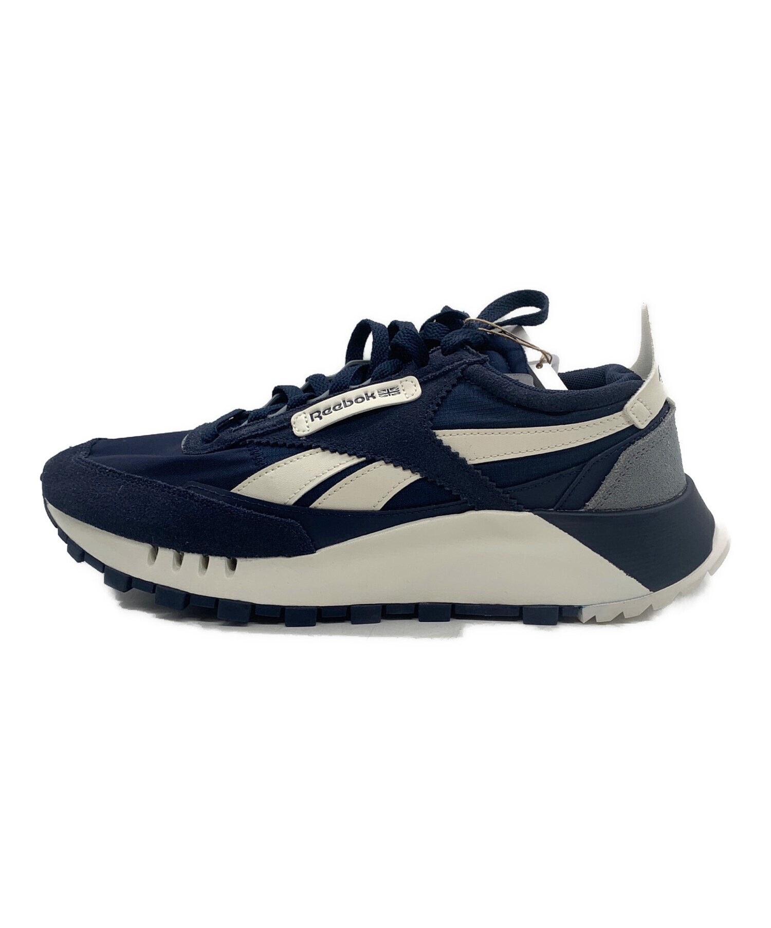 中古・古着通販】REEBOK (リーボック) スニーカー ネイビー サイズ 