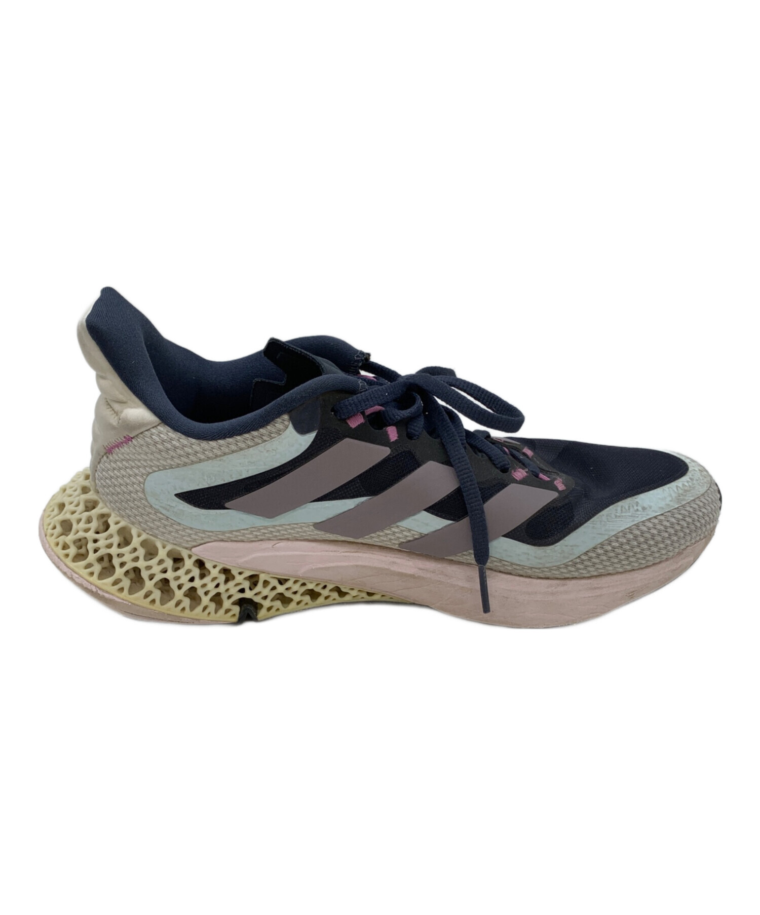 中古・古着通販】adidas (アディダス) ランニングシューズ ネイビー 