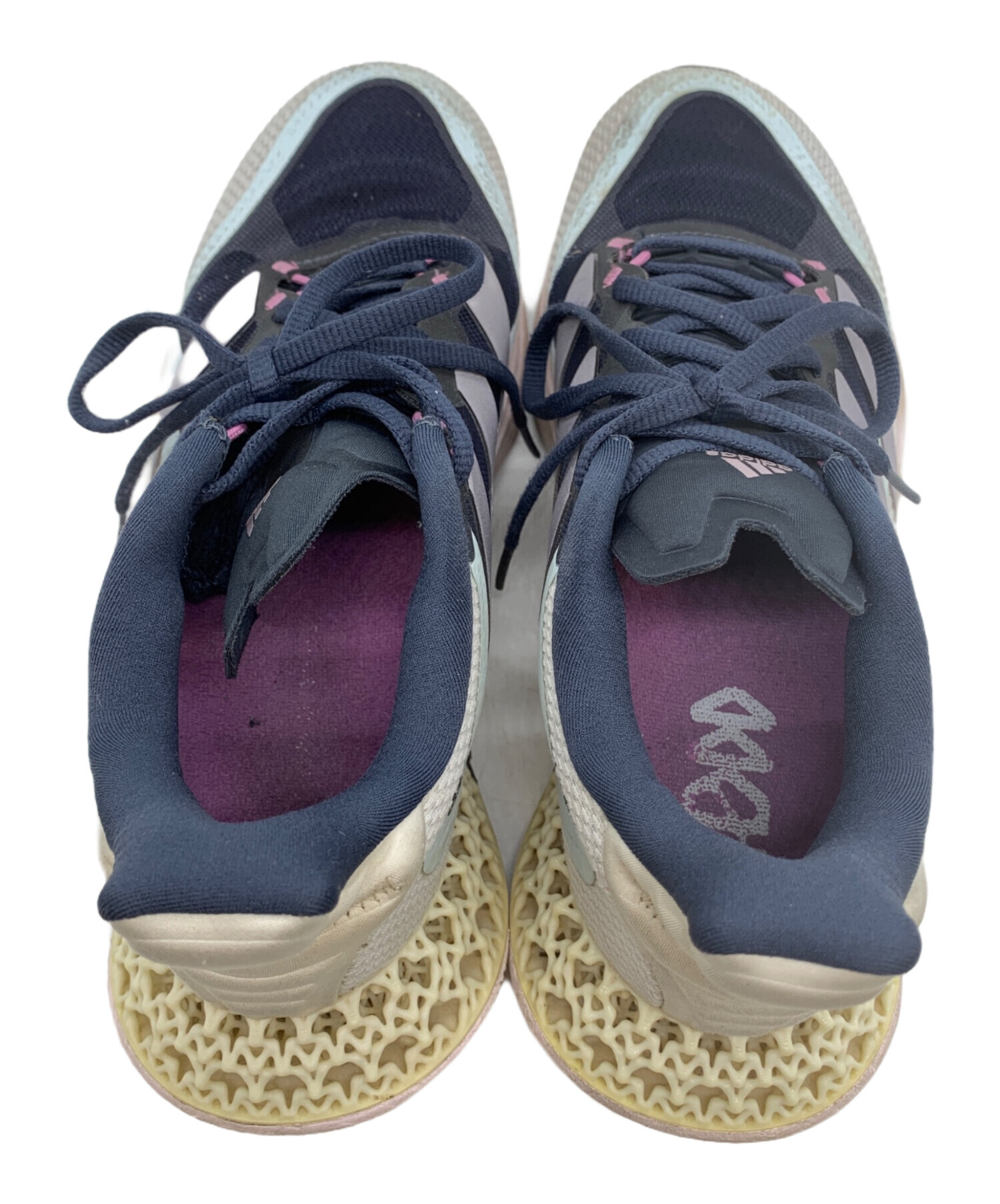 中古・古着通販】adidas (アディダス) ランニングシューズ ネイビー 