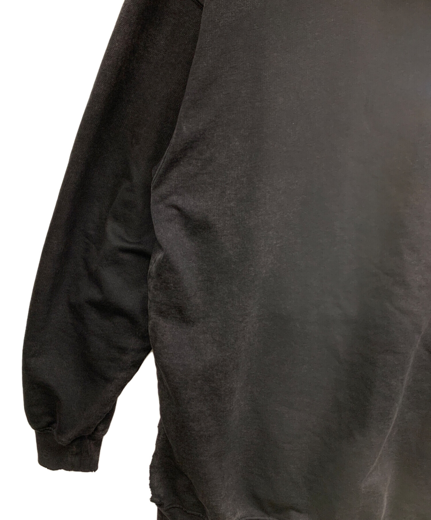 中古・古着通販】BALENCIAGA (バレンシアガ) BBロゴパーカー ブラック
