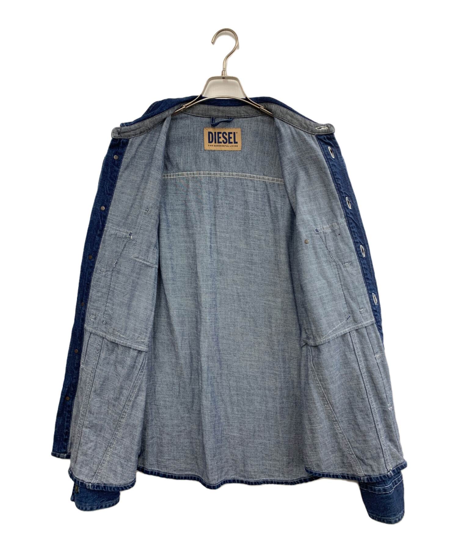 中古・古着通販】DIESEL (ディーゼル) デニムジャケット ネイビー