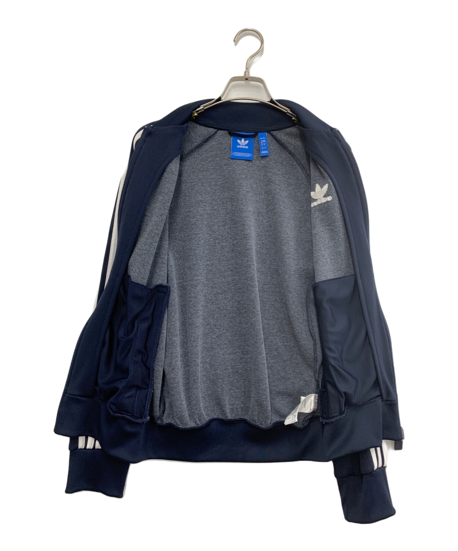 中古・古着通販】adidas (アディダス) トラックジャケット ネイビー