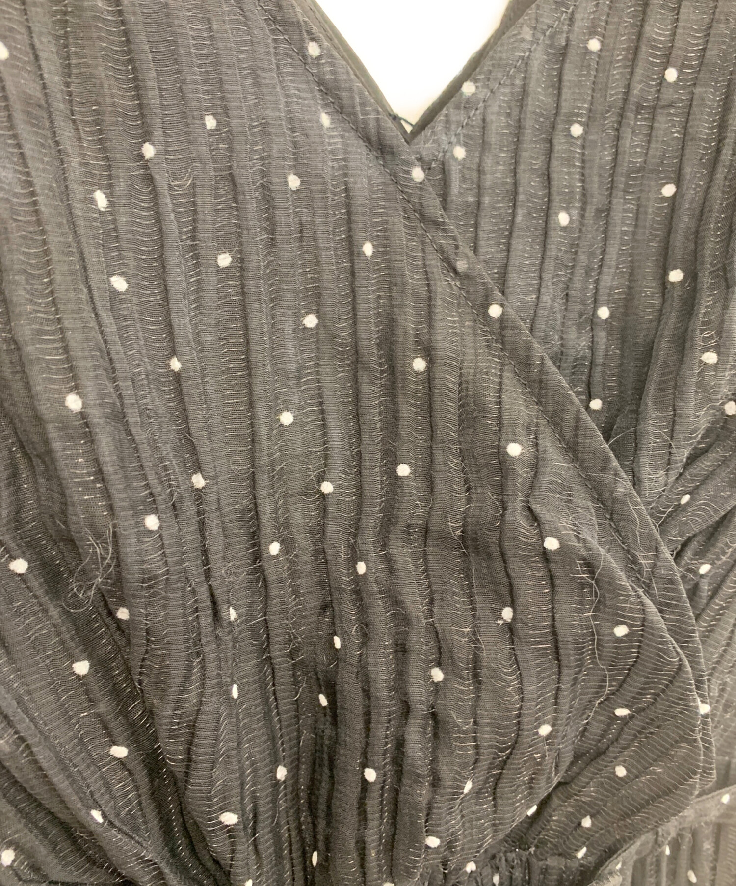 中古・古着通販】HER LIP TO (ハーリップトゥ) ドット柄ワンピース 