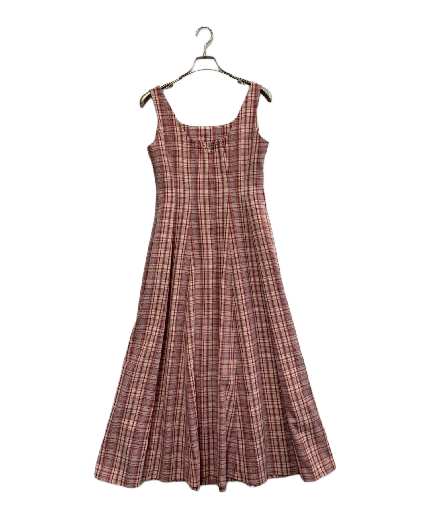 中古・古着通販】HER LIP TO (ハーリップトゥ) チェックワンピース