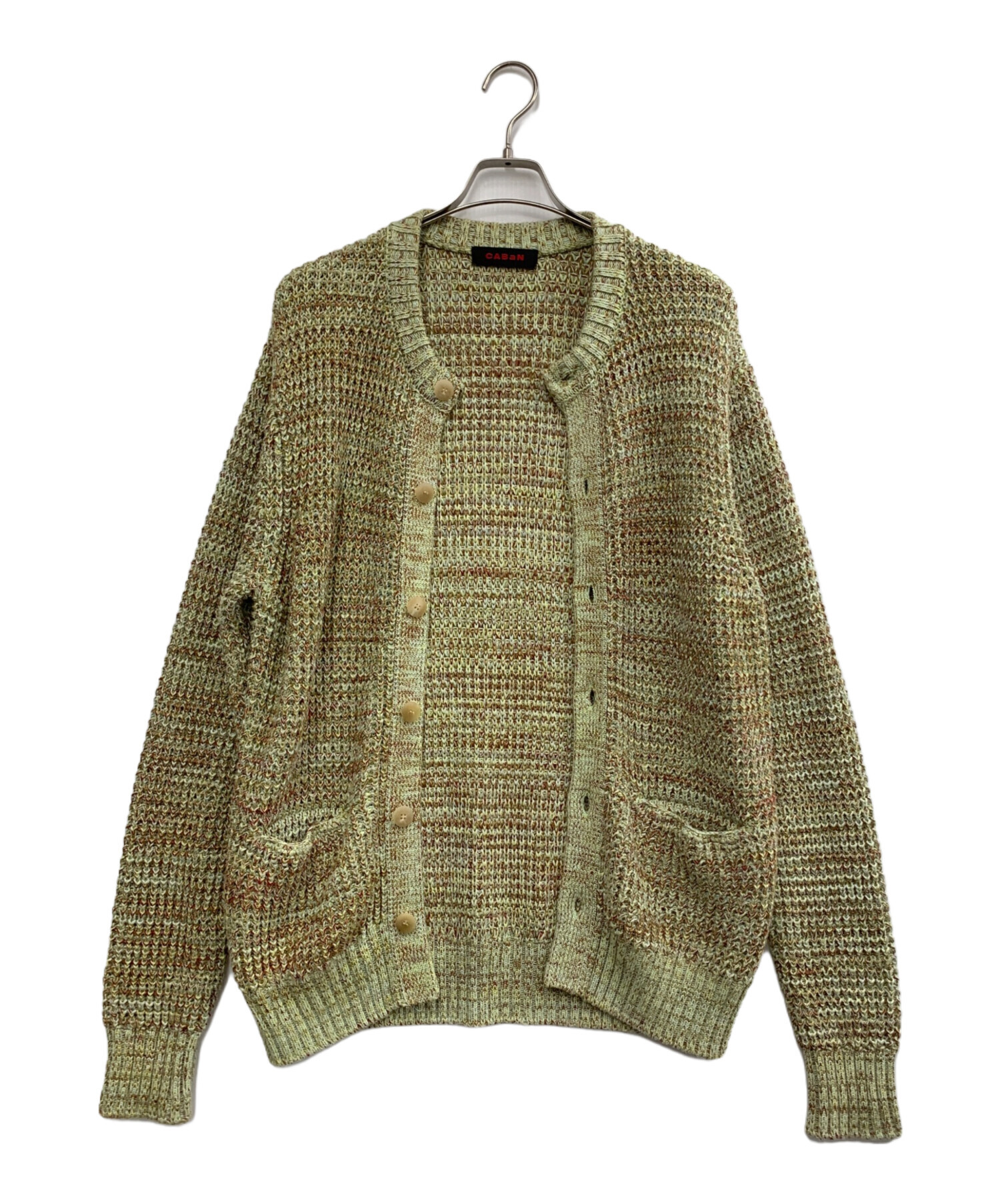 中古・古着通販】CABAN (キャバン) ミックスワッフルクルー