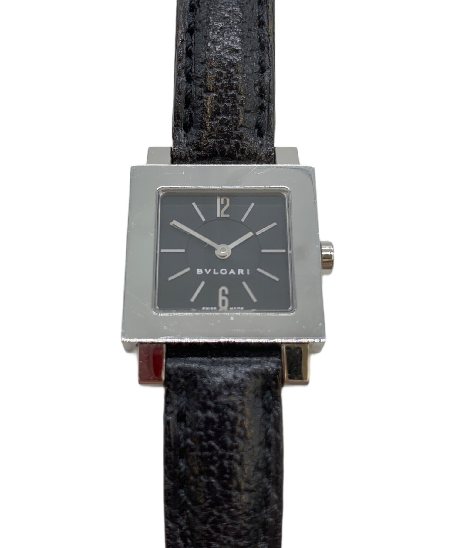 中古・古着通販】BVLGARI (ブルガリ) 腕時計 ブラック｜ブランド・古着