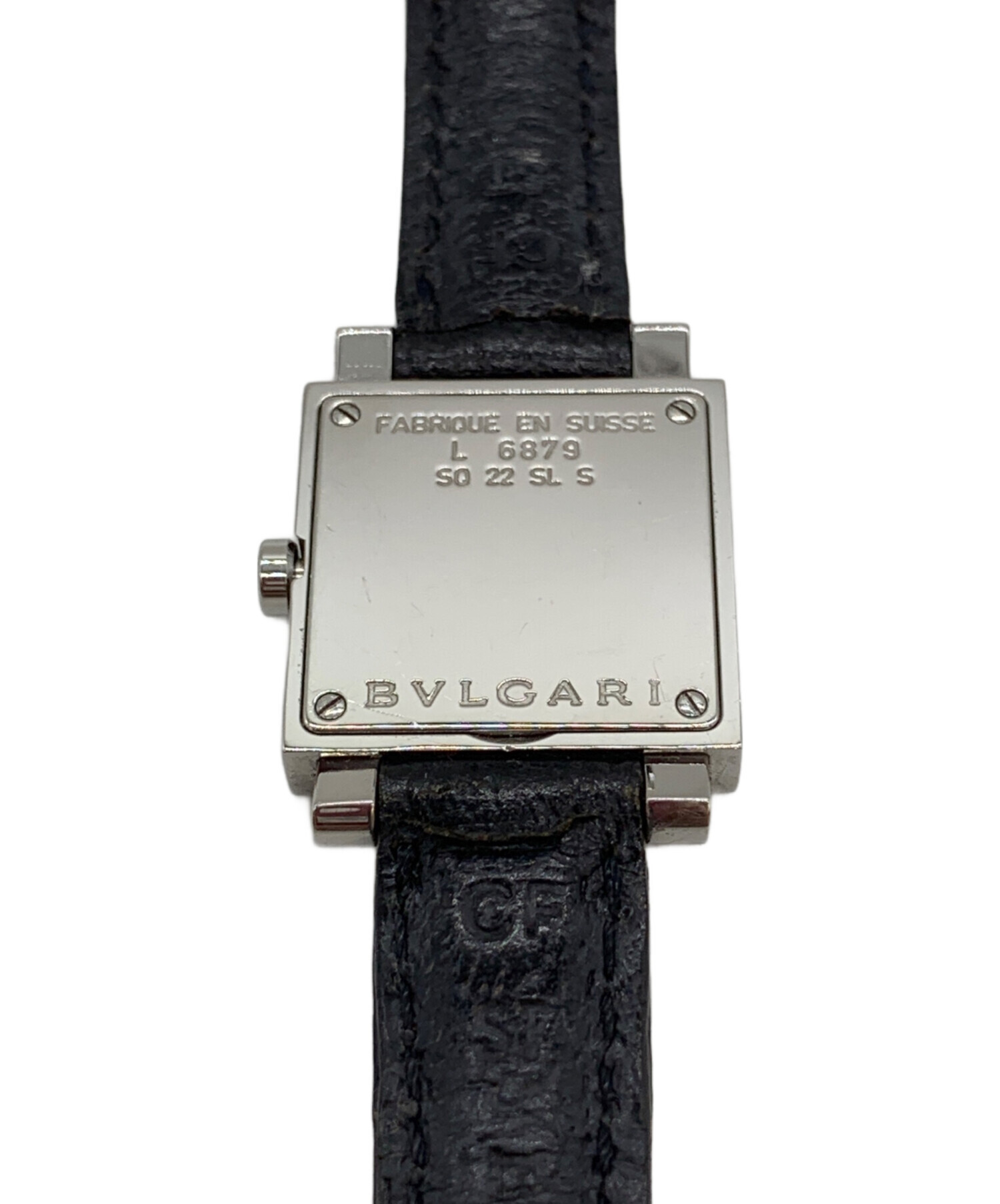 中古・古着通販】BVLGARI (ブルガリ) 腕時計 ブラック｜ブランド・古着