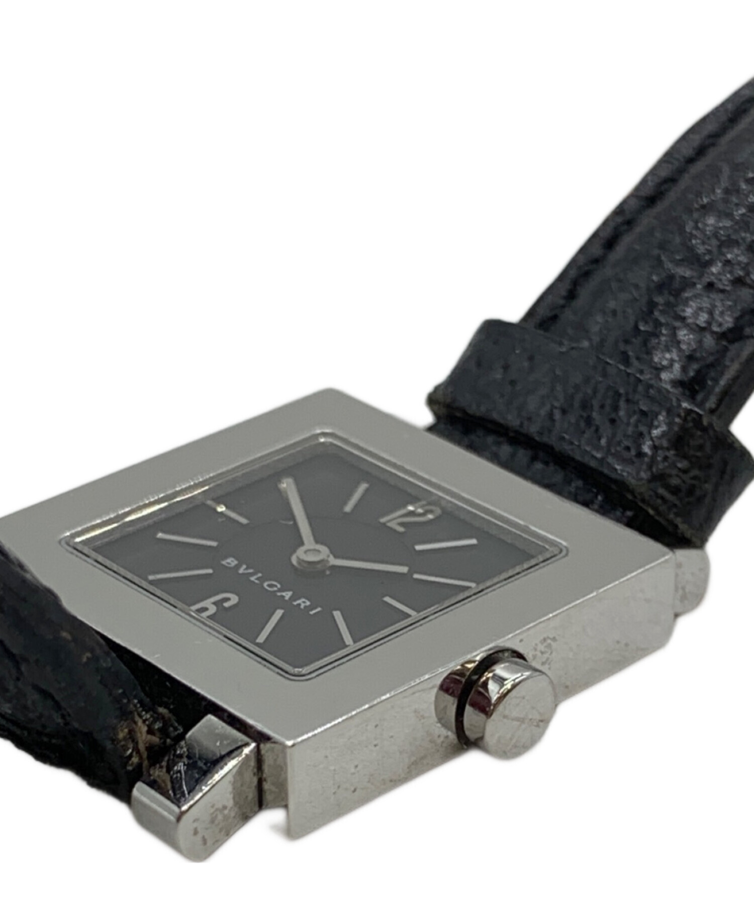 BVLGARI ブラック アナログ腕時計 中古・古着通販】BVLGARI (ブルガリ) 腕時計 ブラック｜ブランド・古着