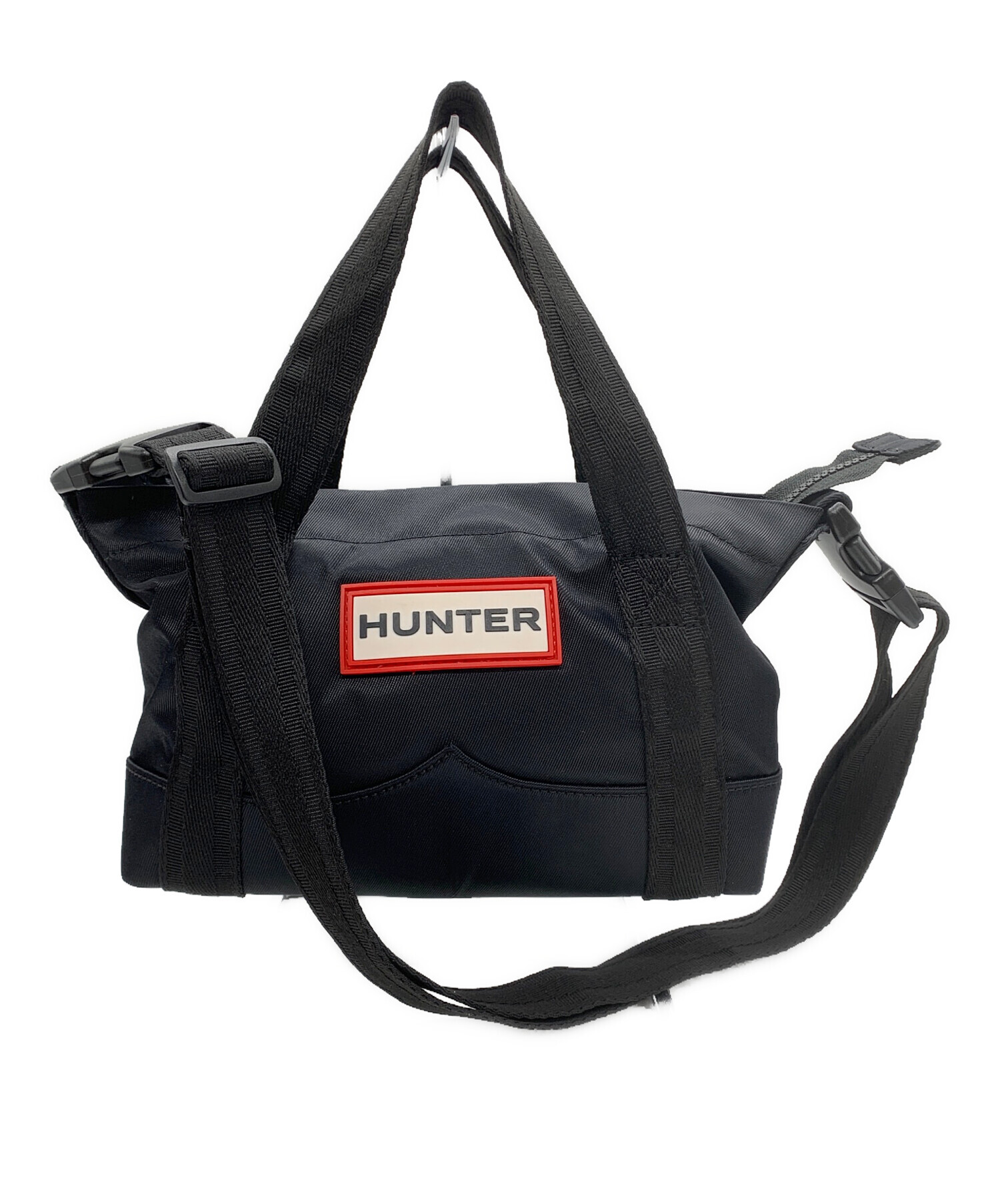 HUNTER ハンター ショルダーバッグ  黒 【古着】【中古】【送料無料】 中古・古着通販】HUNTER (ハンター) キルティングショルダーバッグ