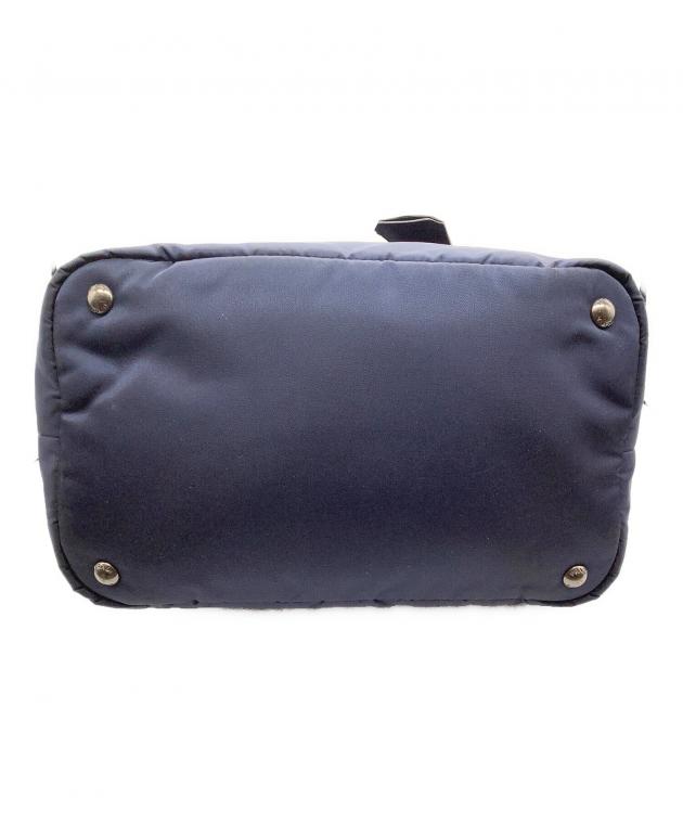 中古・古着通販】PRADA (プラダ) ナイロンバッグ ネイビー×ブラック