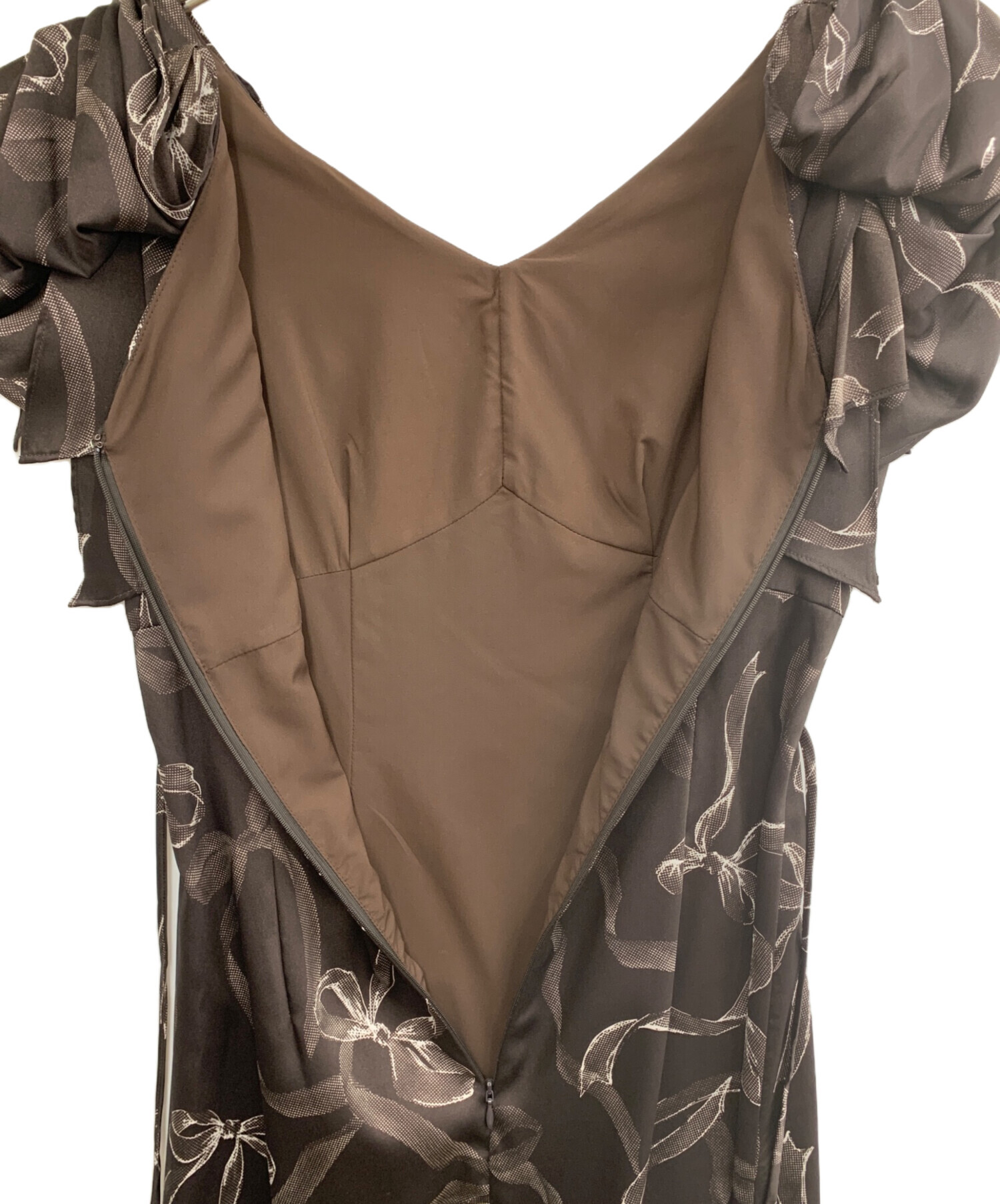 中古・古着通販】Snidel (スナイデル) リボンスリーブデザイン