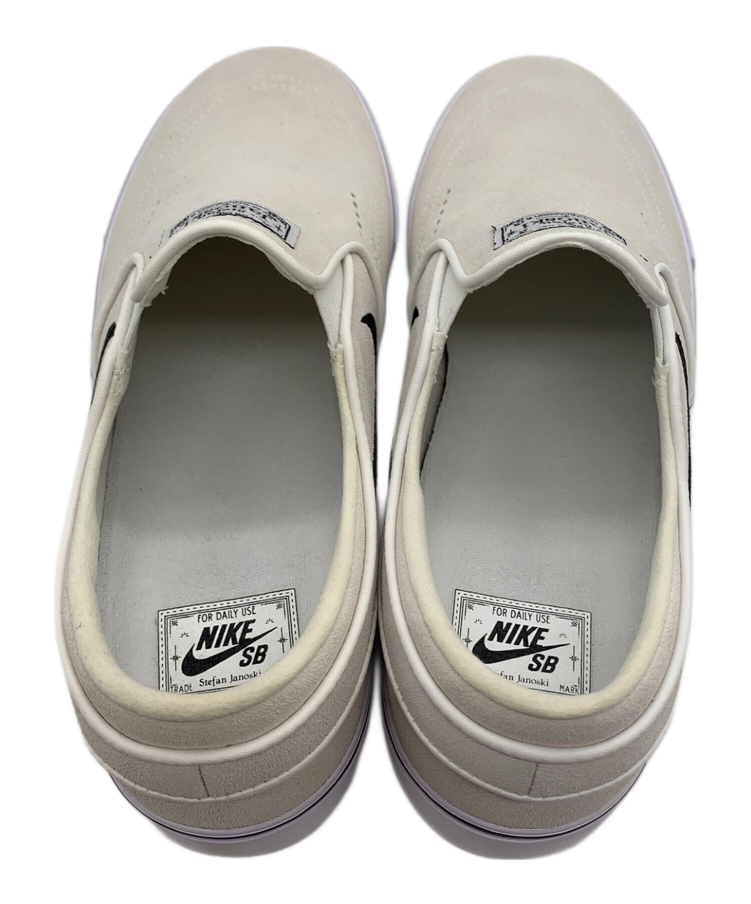 中古・古着通販】NIKE SB (ナイキエスビー) スリッポン アイボリー 