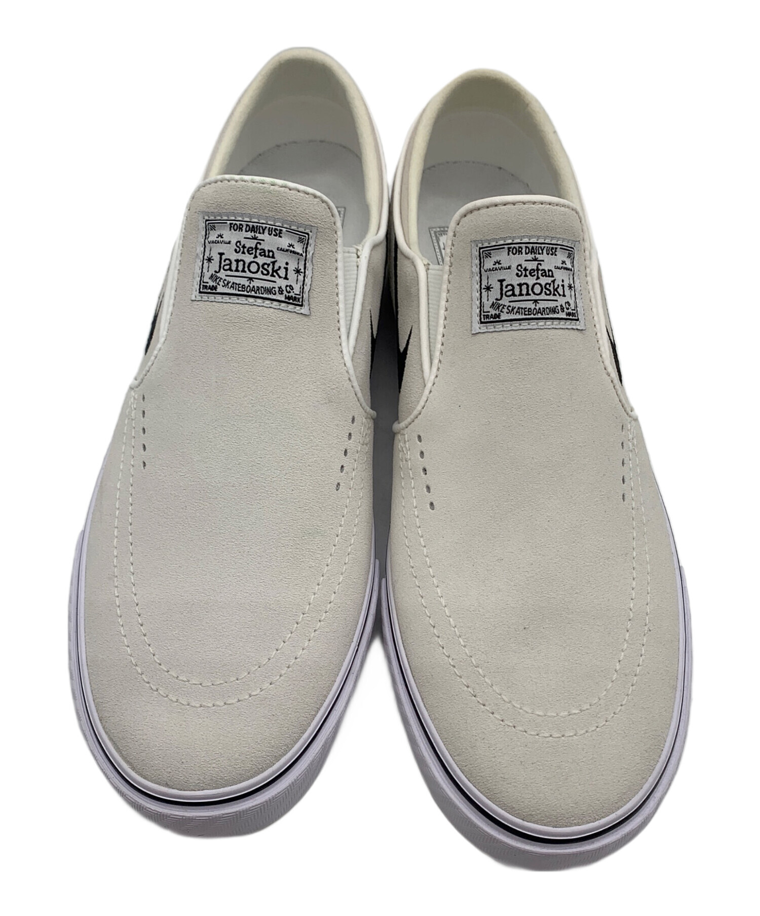 中古・古着通販】NIKE SB (ナイキエスビー) スリッポン アイボリー 