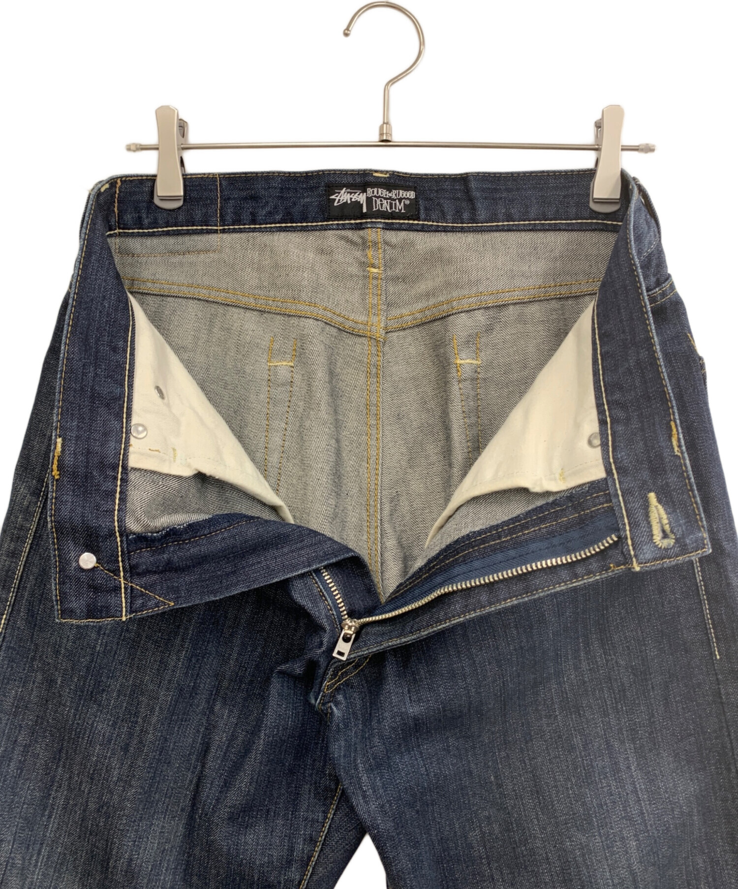 中古・古着通販】stussy (ステューシー) デニムパンツ インディゴ