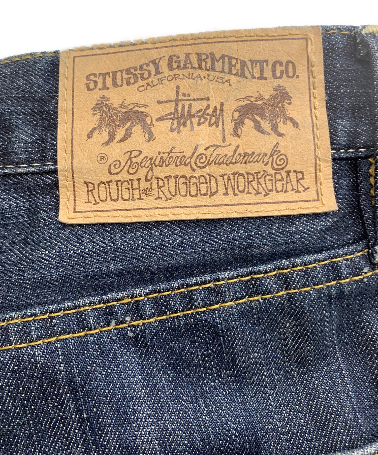 中古・古着通販】stussy (ステューシー) デニムパンツ インディゴ