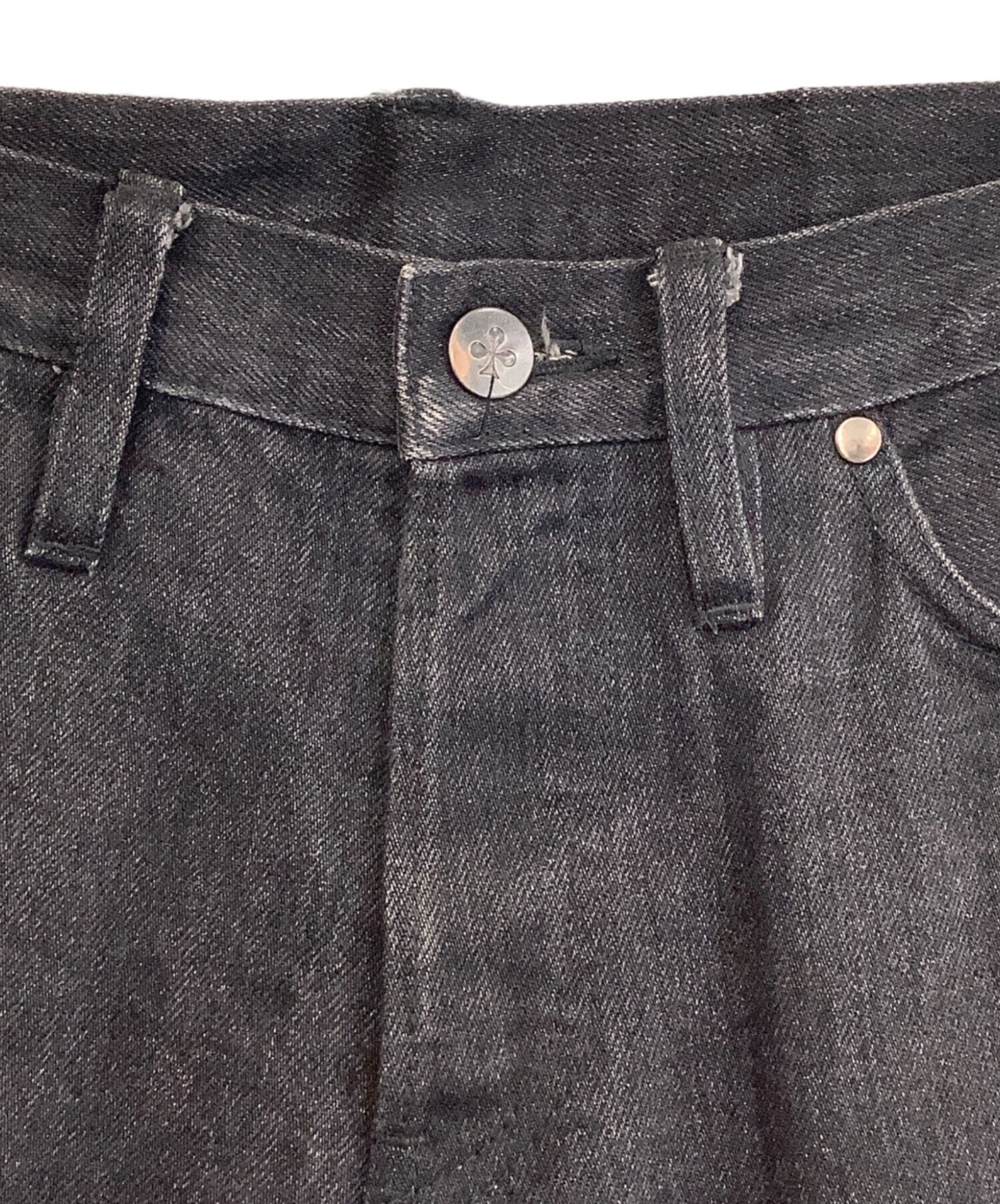 中古・古着通販】LEMAIRE (ルメール) デニムパンツ ブラック サイズ