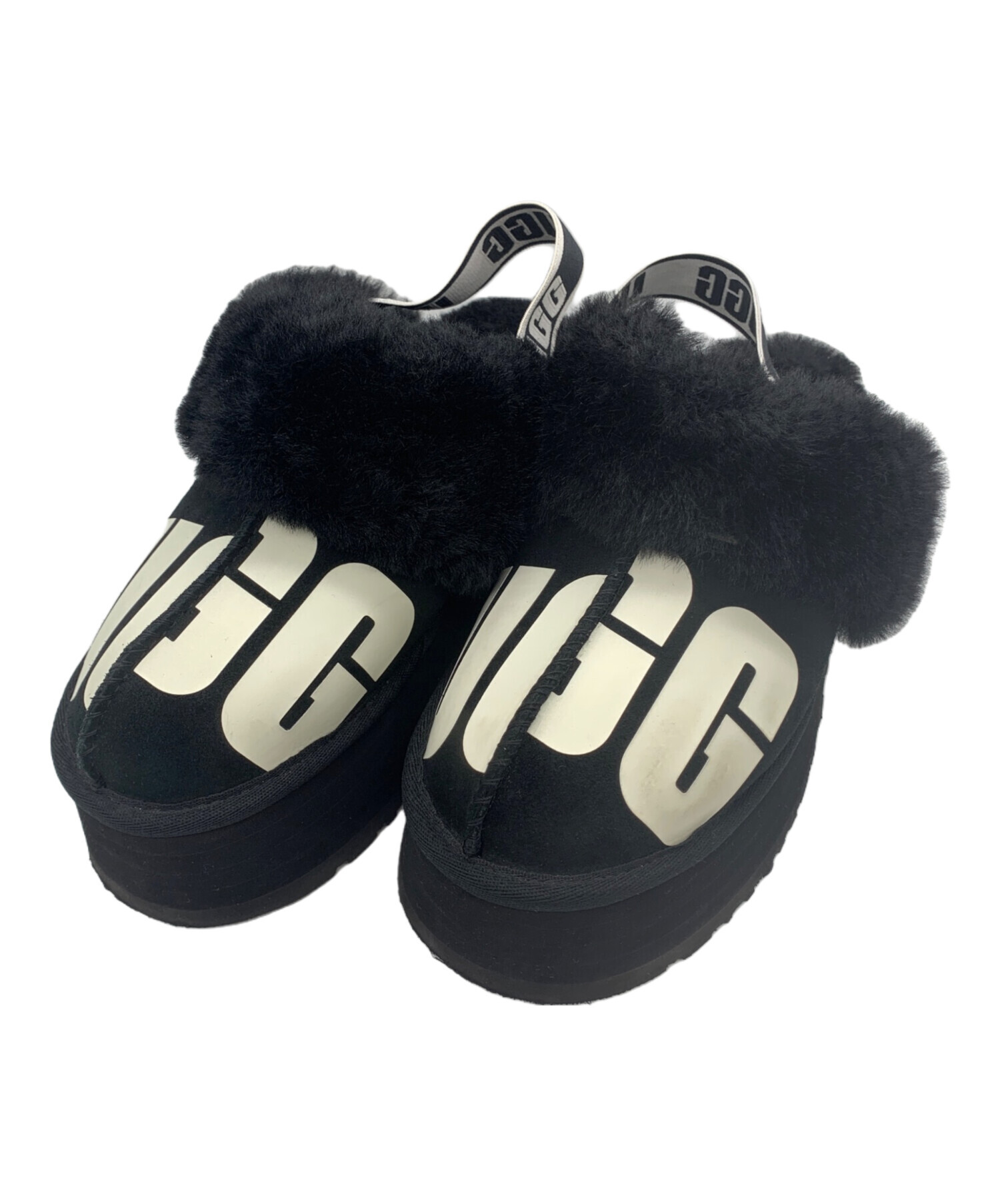 UGG DISCO CROSS スライドサンダル アグ UGG ディスコクロススライド サンダル （ブラック