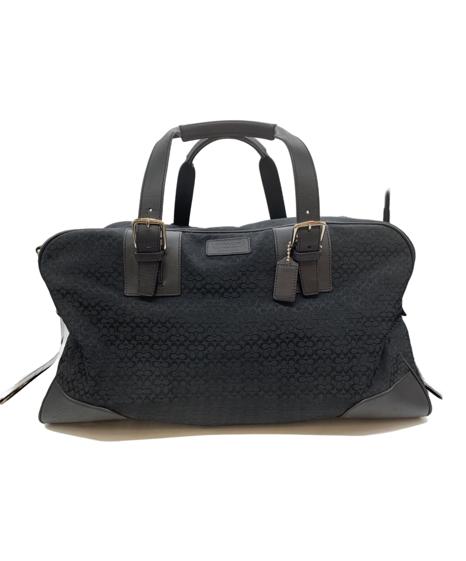 中古・古着通販】COACH (コーチ) 2wayボストンバッグ ブラック