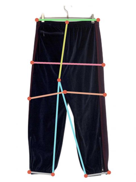 中古・古着通販】Needles (ニードルズ) トラックパンツ ネイビー